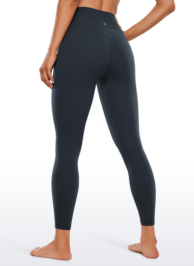 CRZ YOGA Butterluxe Leggings con Doble Costura para Mujer True Navy