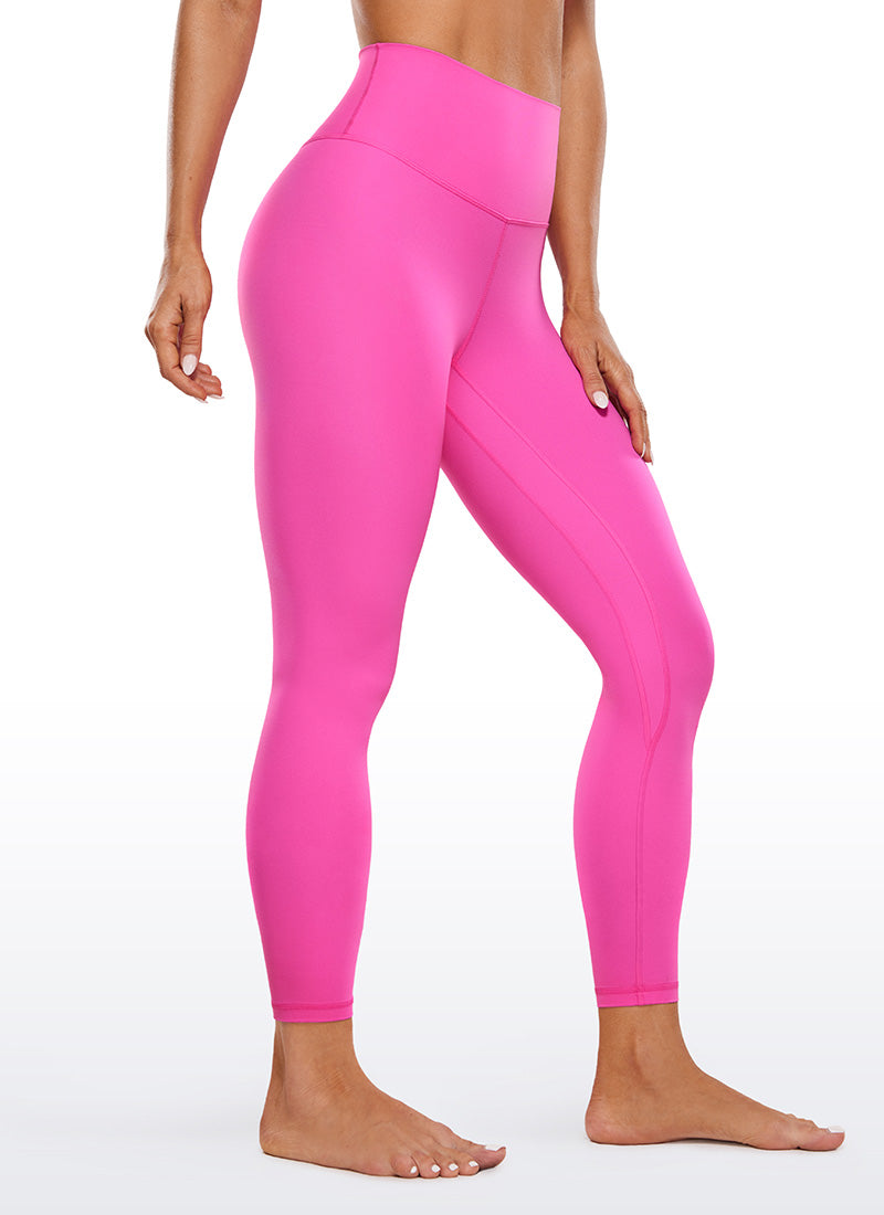 CRZ YOGA Butterluxe Leggings con Doble Costura para Mujer Morado claro