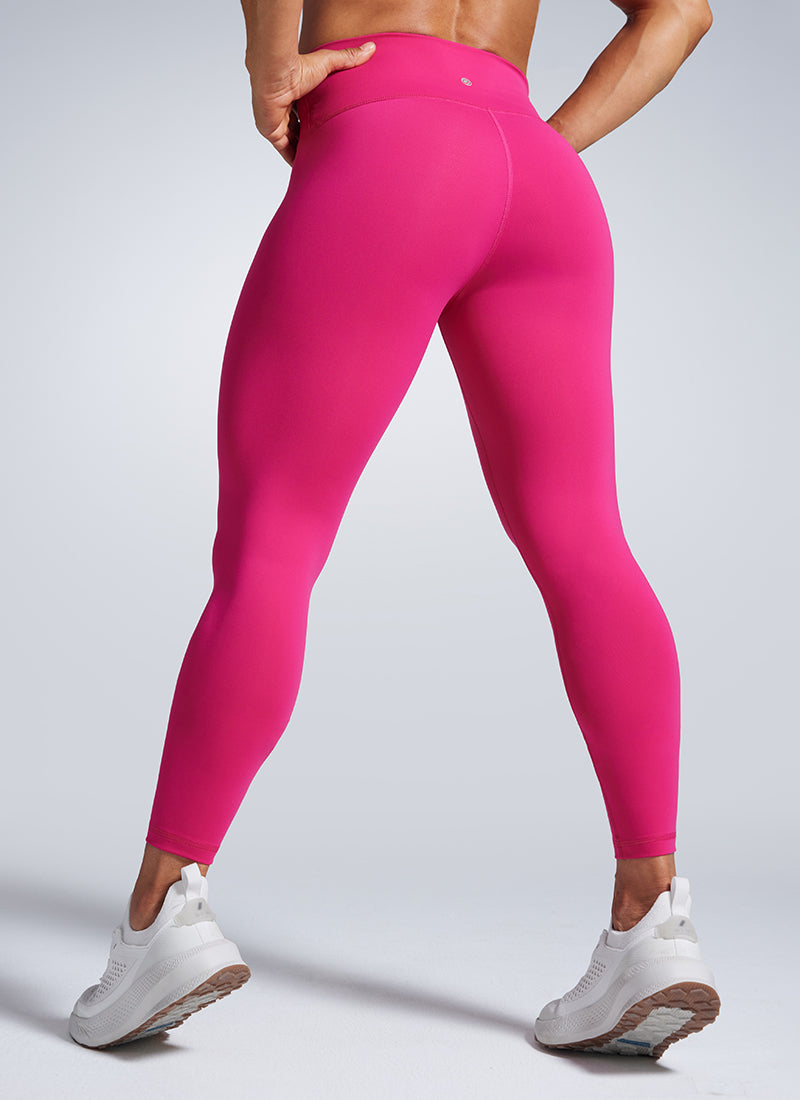 CRZ YOGA Butterbreeze Leggings de Entrenamiento para Mujer Granito Rosa