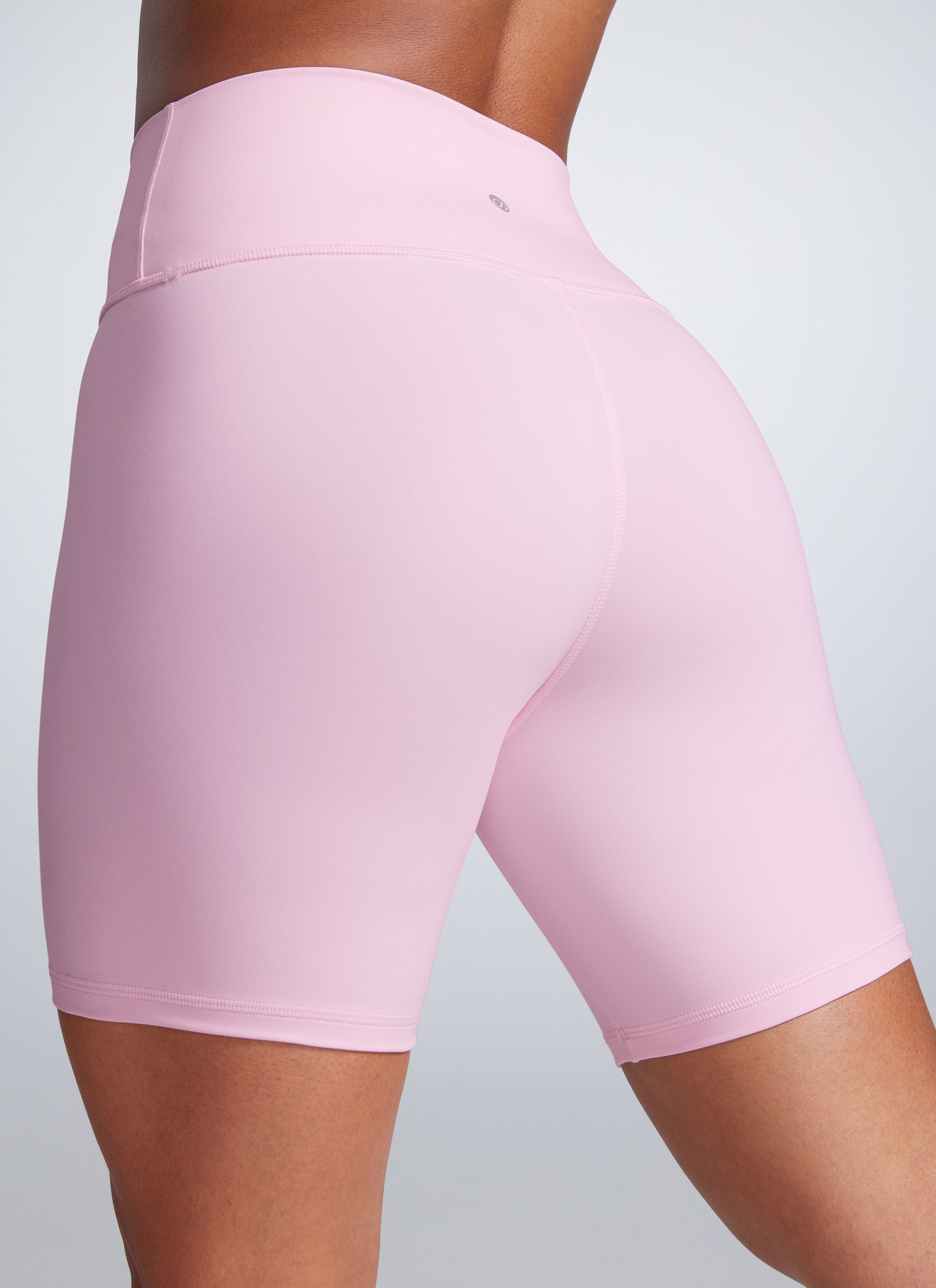 CRZ YOGA Butterbreeze Leggings Cortos para Entrenamiento de 6 Pulgadas para Mujer Rosa Fresa