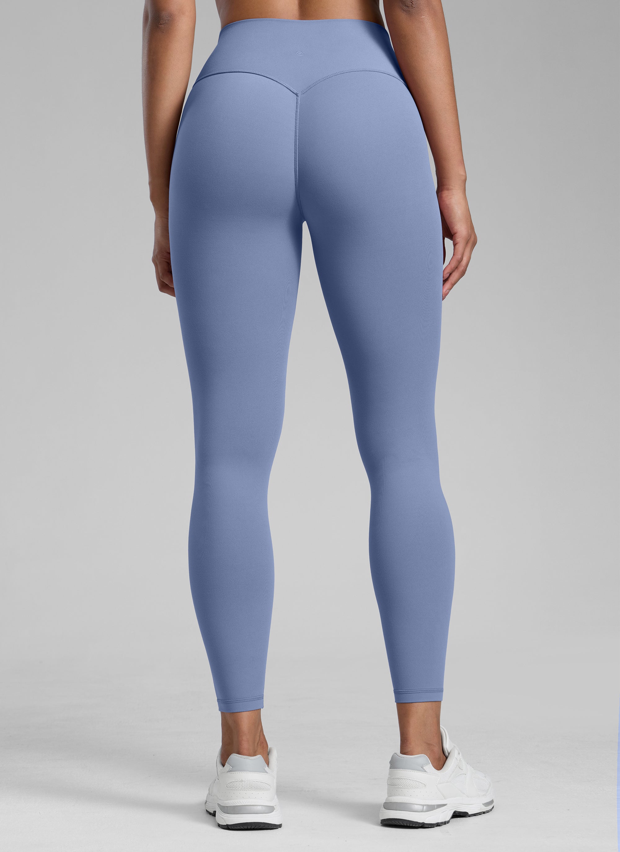 CRZ YOGA Butterlift Leggings Sin Costura Delantera de 25 Pulgadas para Mujer Oasis Azul