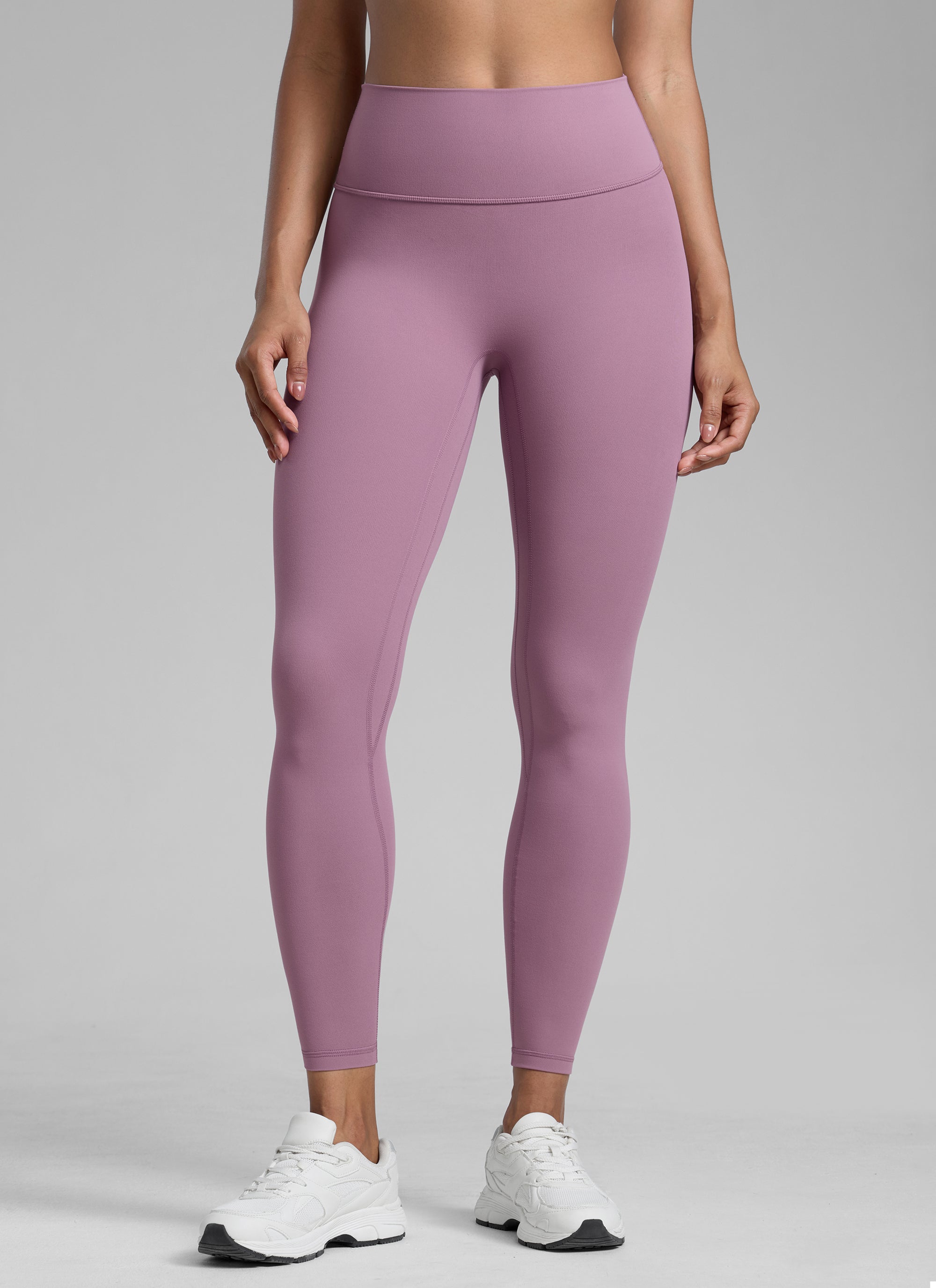 CRZ YOGA Butterlift Leggings Sin Costura Delantera de 25 Pulgadas para Mujer Lavanda claro