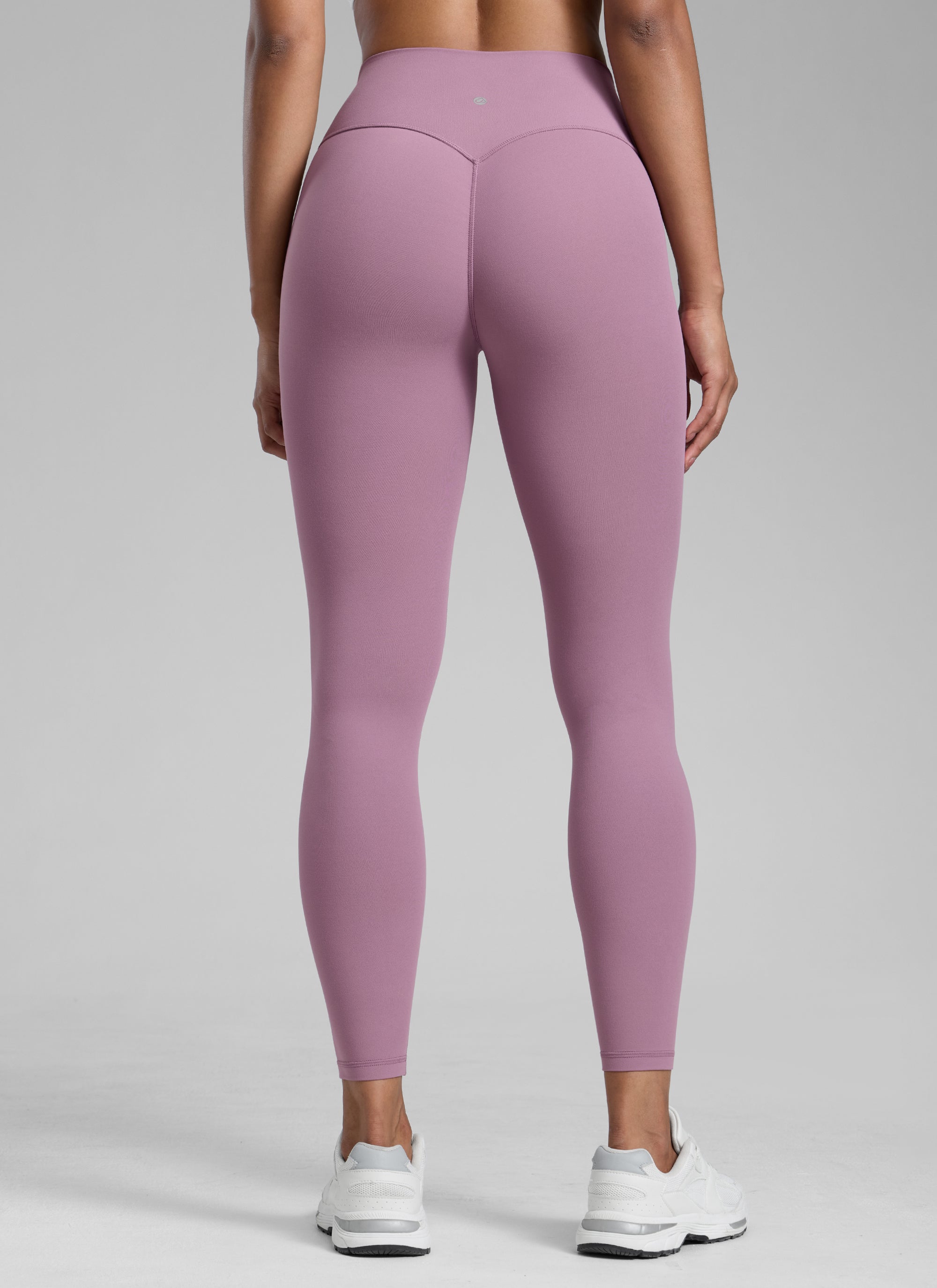 CRZ YOGA Butterlift Leggings Sin Costura Delantera de 25 Pulgadas para Mujer Lavanda claro