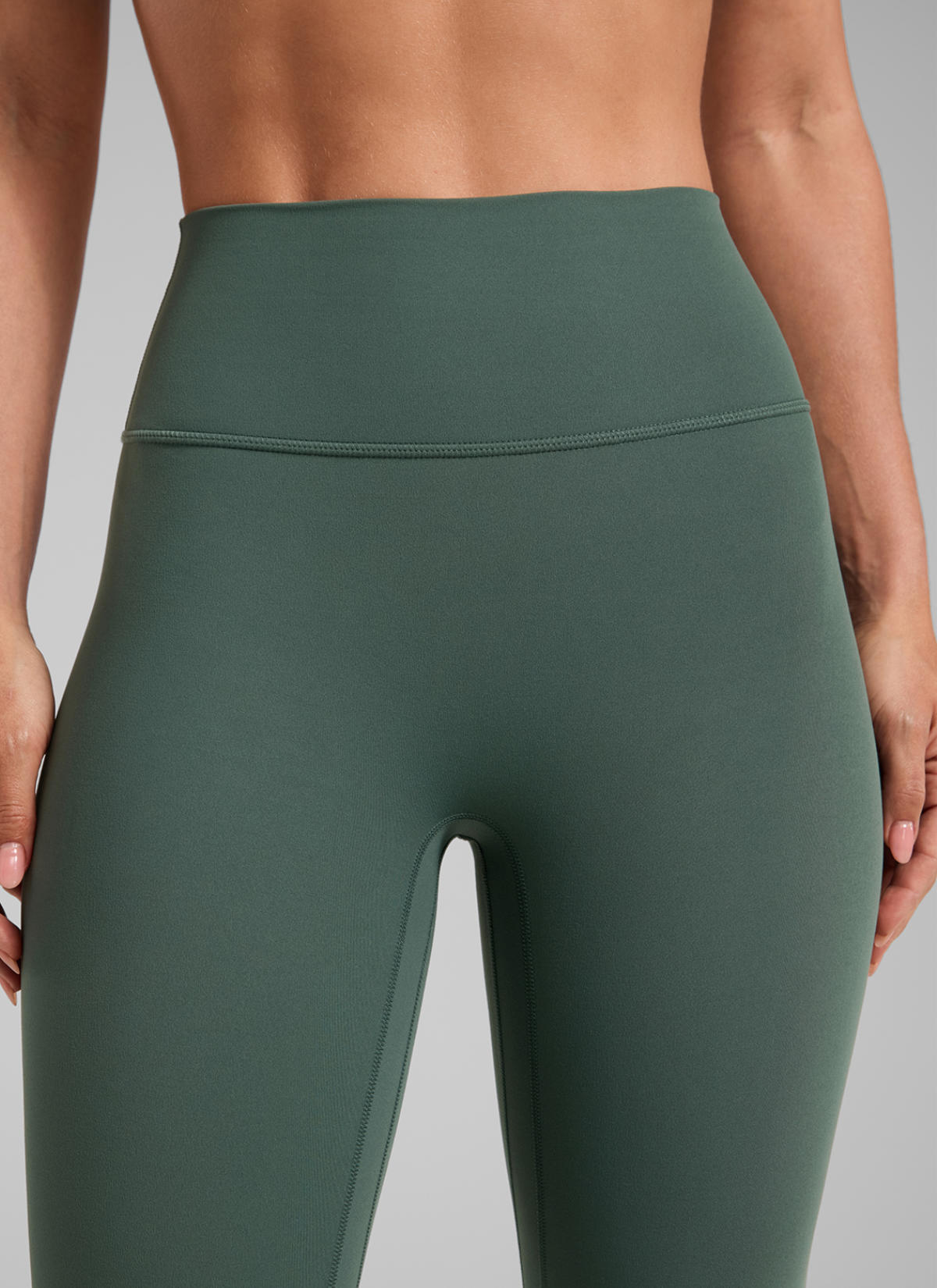 CRZ YOGA Mujer Secretsculpt Legging Sin Costura Tiro Alto Scrunch 25