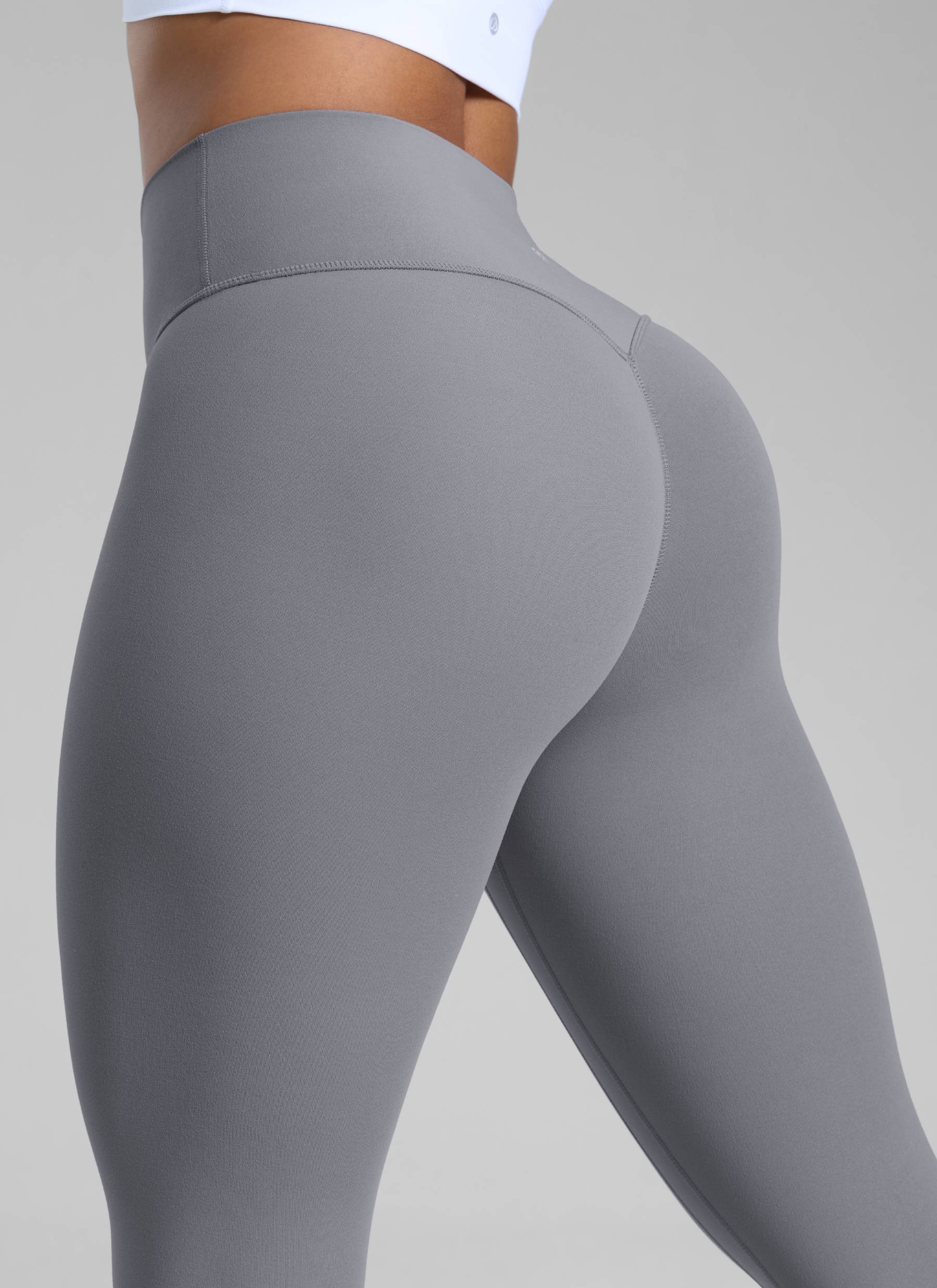 CRZ YOGA Mujer Secretsculpt Legging Sin Costura Tiro Alto Scrunch 25