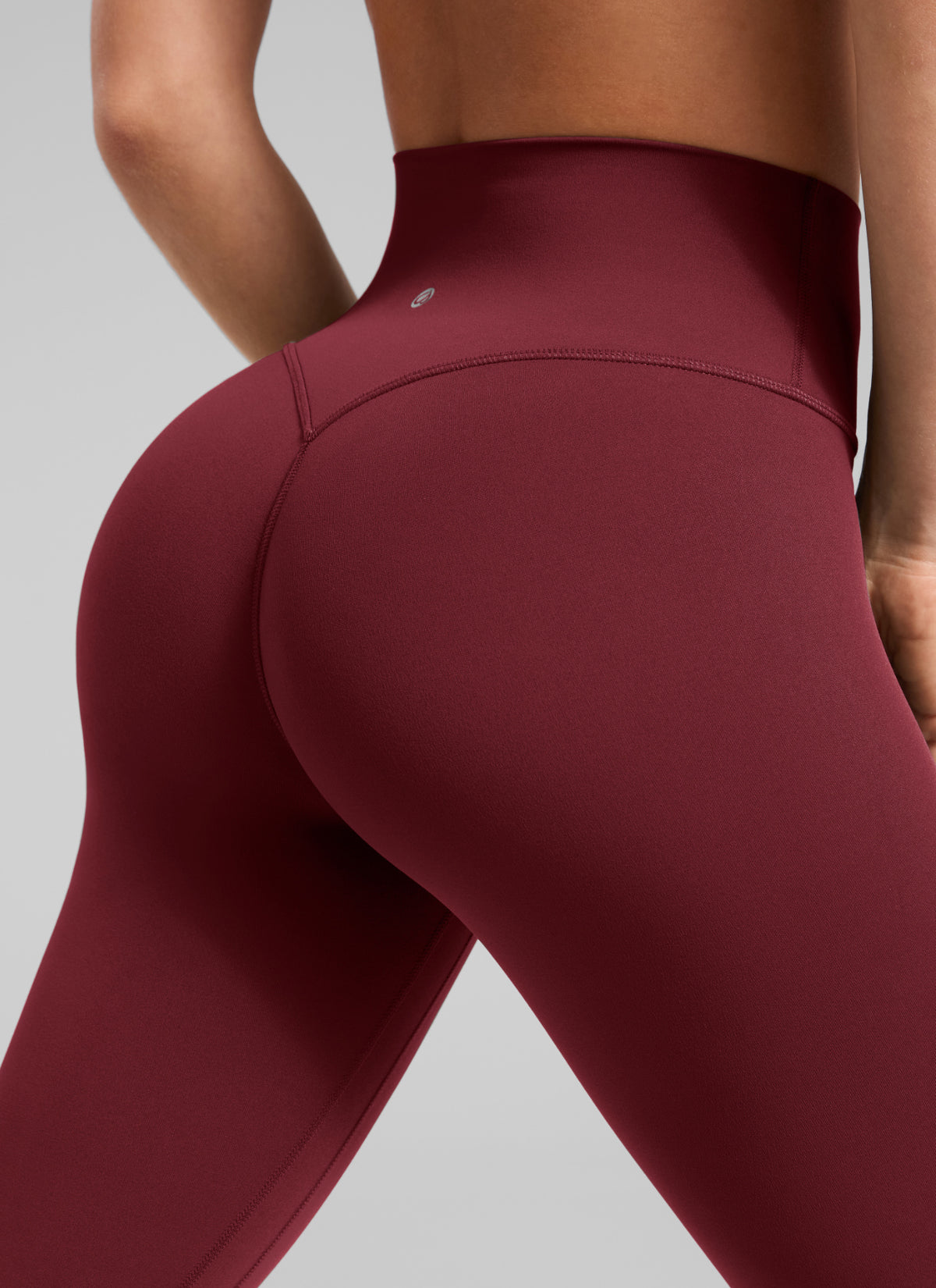 CRZ YOGA Mujer Secretsculpt Legging Sin Costura Tiro Alto Scrunch 25