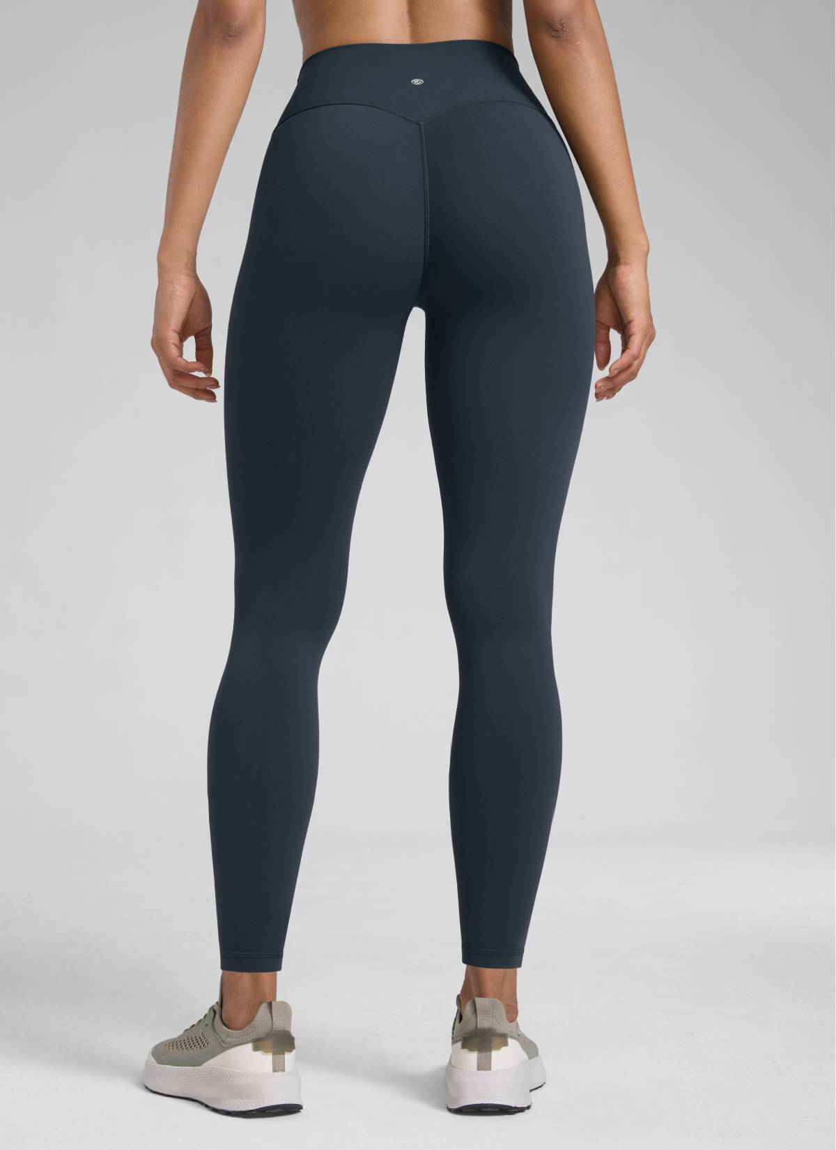 CRZ YOGA Butterlift Leggings Sin Costura Delantera para Mujer True Navy