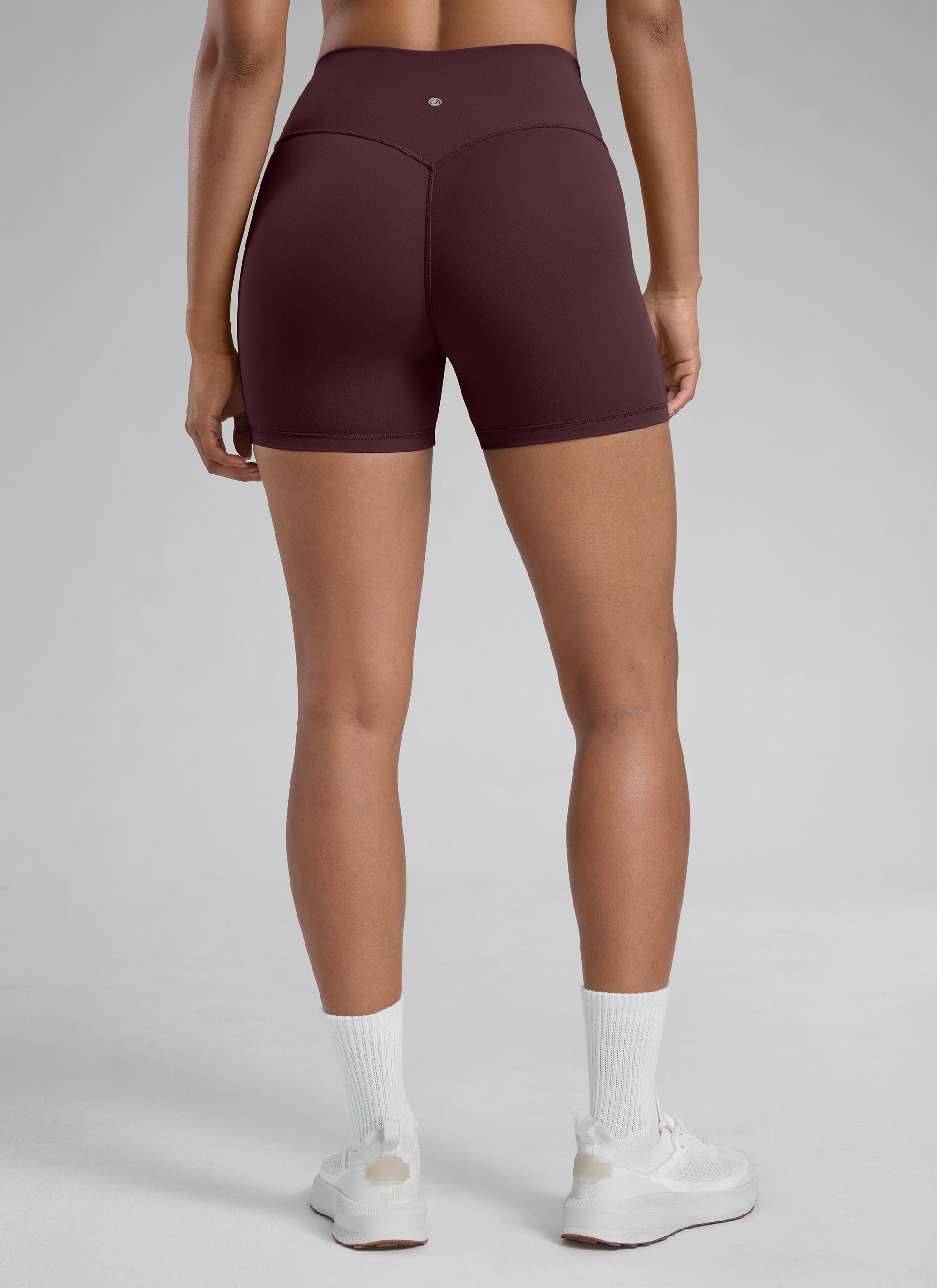 CRZ YOGA Mujer Secretsculpt Shorts Sin Costura Tiro Alto Scrunch 4
