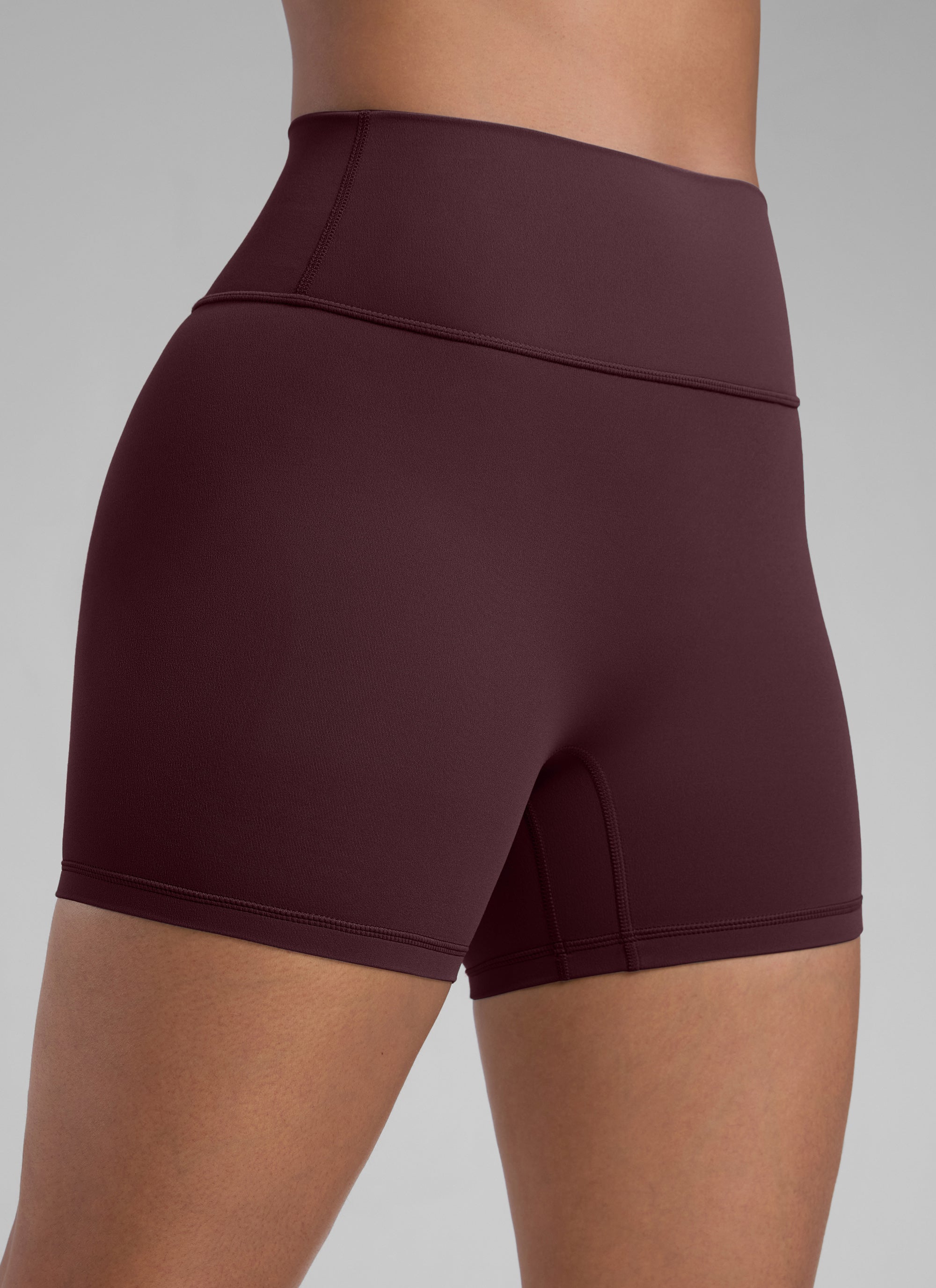 CRZ YOGA Mujer Secretsculpt Shorts Sin Costura Tiro Alto Scrunch 4