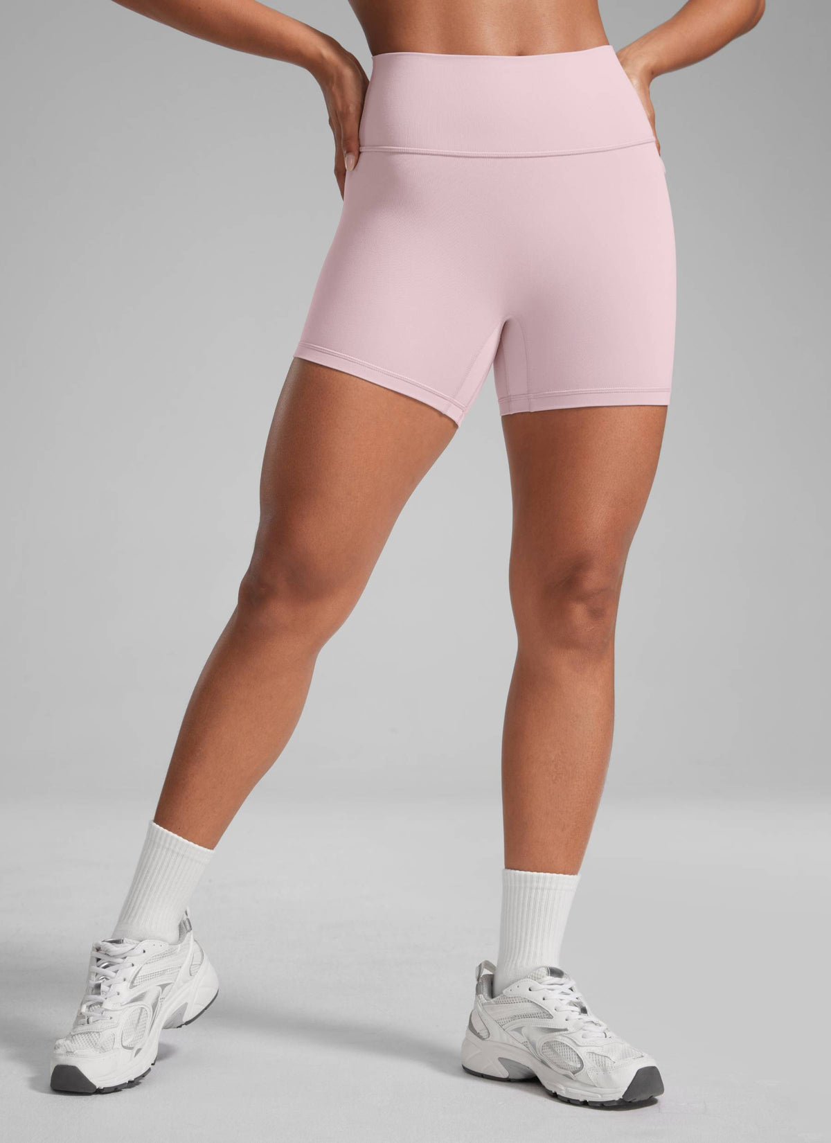 CRZ YOGA Mujer Secretsculpt Shorts Sin Costura Tiro Alto Scrunch 4