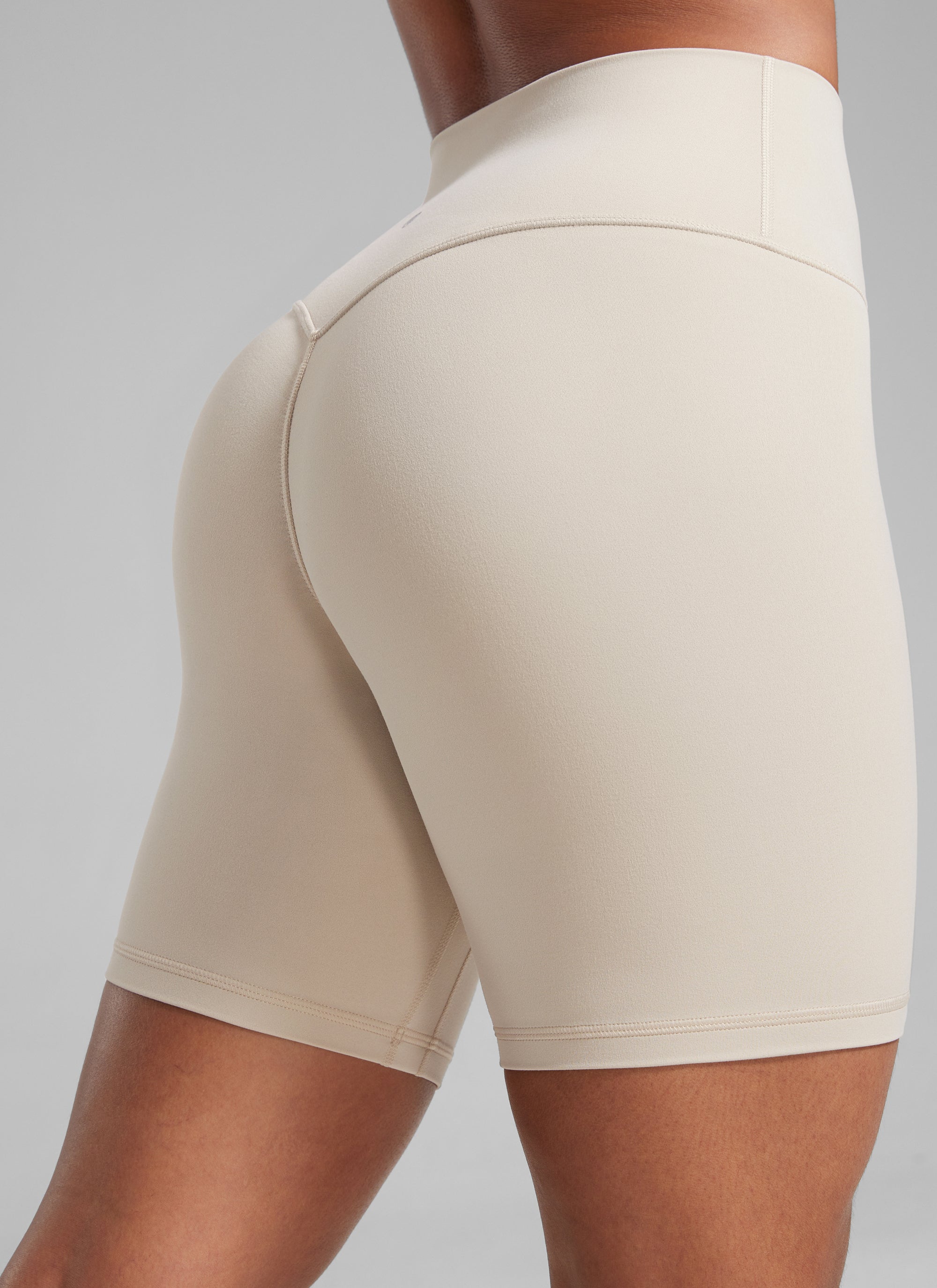 CRZ YOGA Mujer Secretsculpt Shorts Sin Costura Tiro Alto 6