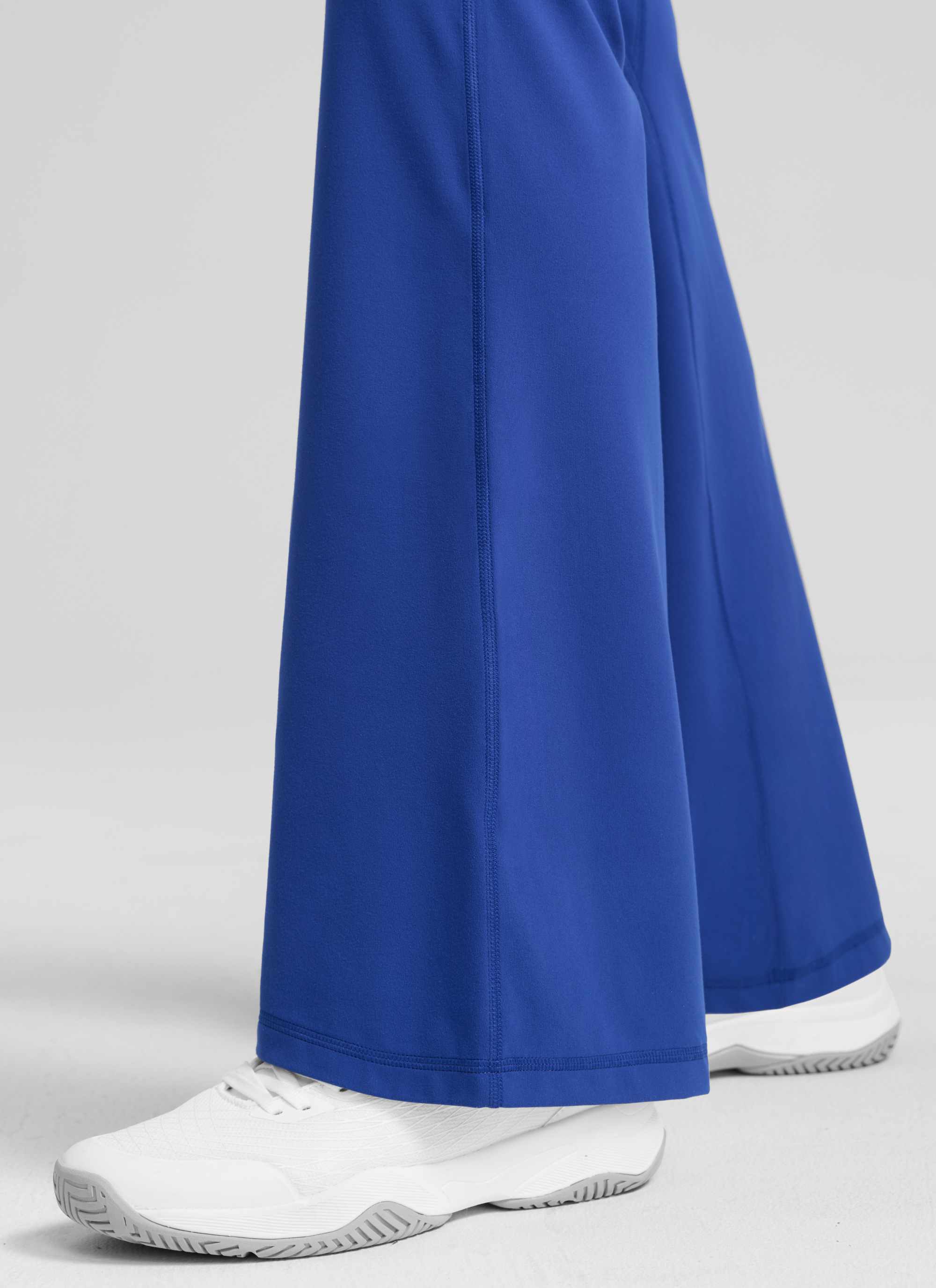 CRZ YOGA  Butterlift Leggings con Pliegues Ocultos de 32 Pulgadas para Mujer Azul Ondulante