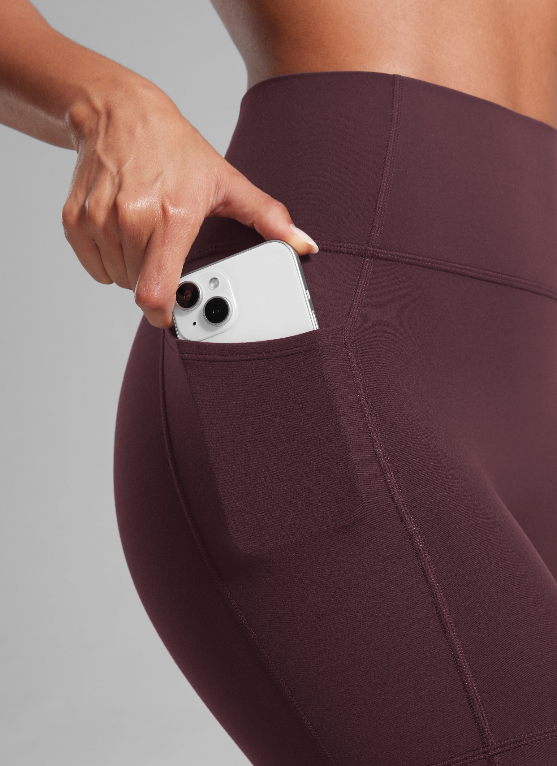CRZ YOGA Mujer Secretsculpt Shorts Bolsillos Sin Costura Tiro Alto 5