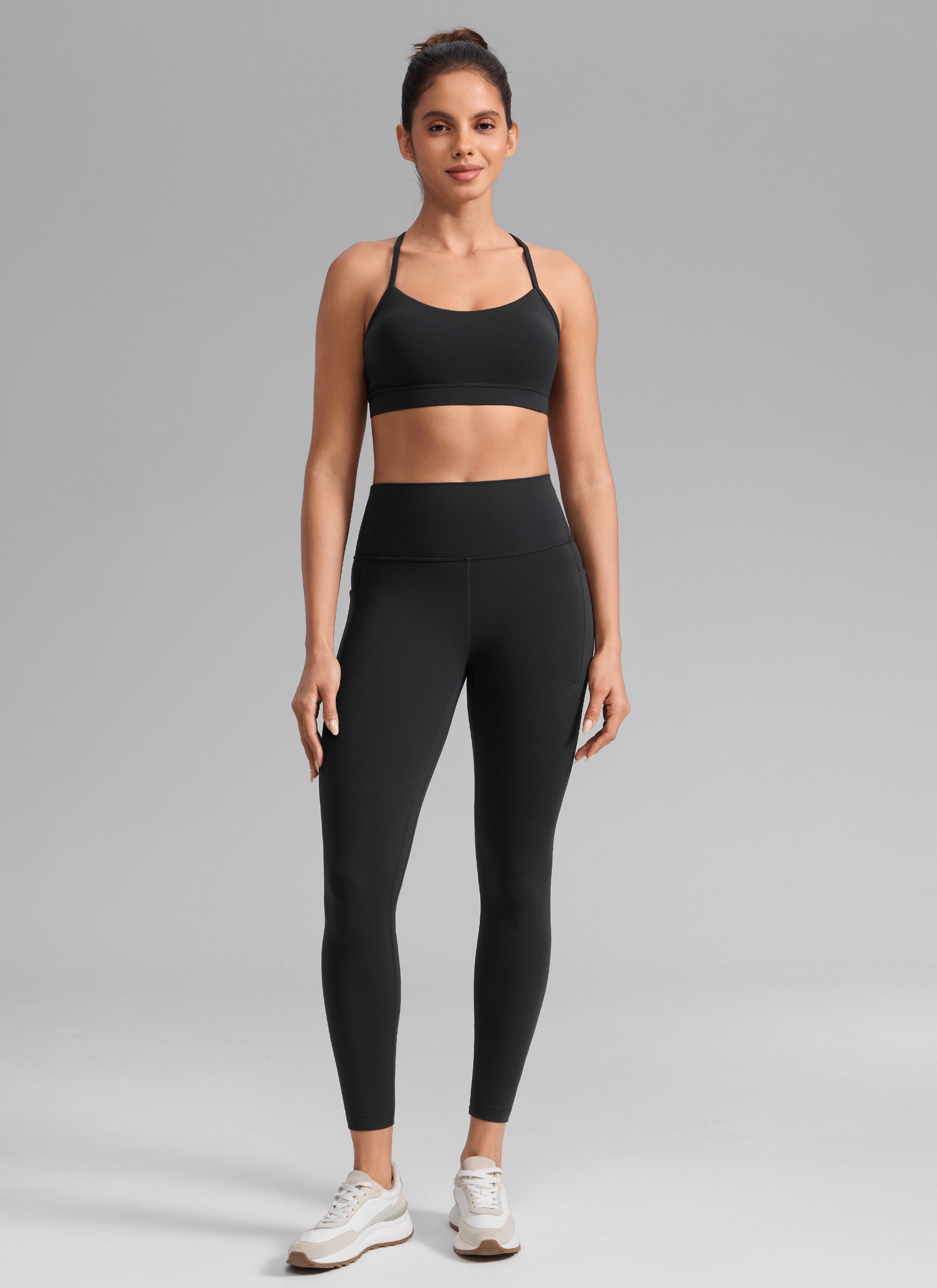 CRZ YOGA Leggings Mujer Butterlift Cintura Alta con Bolsillos 25