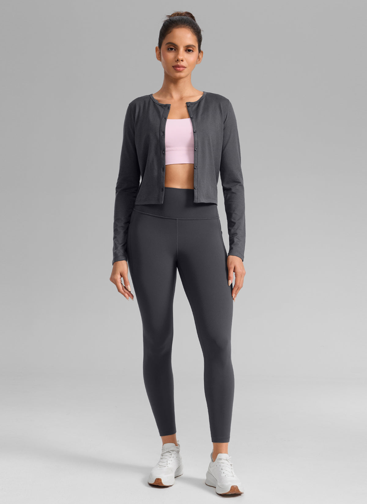 CRZ YOGA Leggings Mujer Butterlift Cintura Alta con Bolsillos 25
