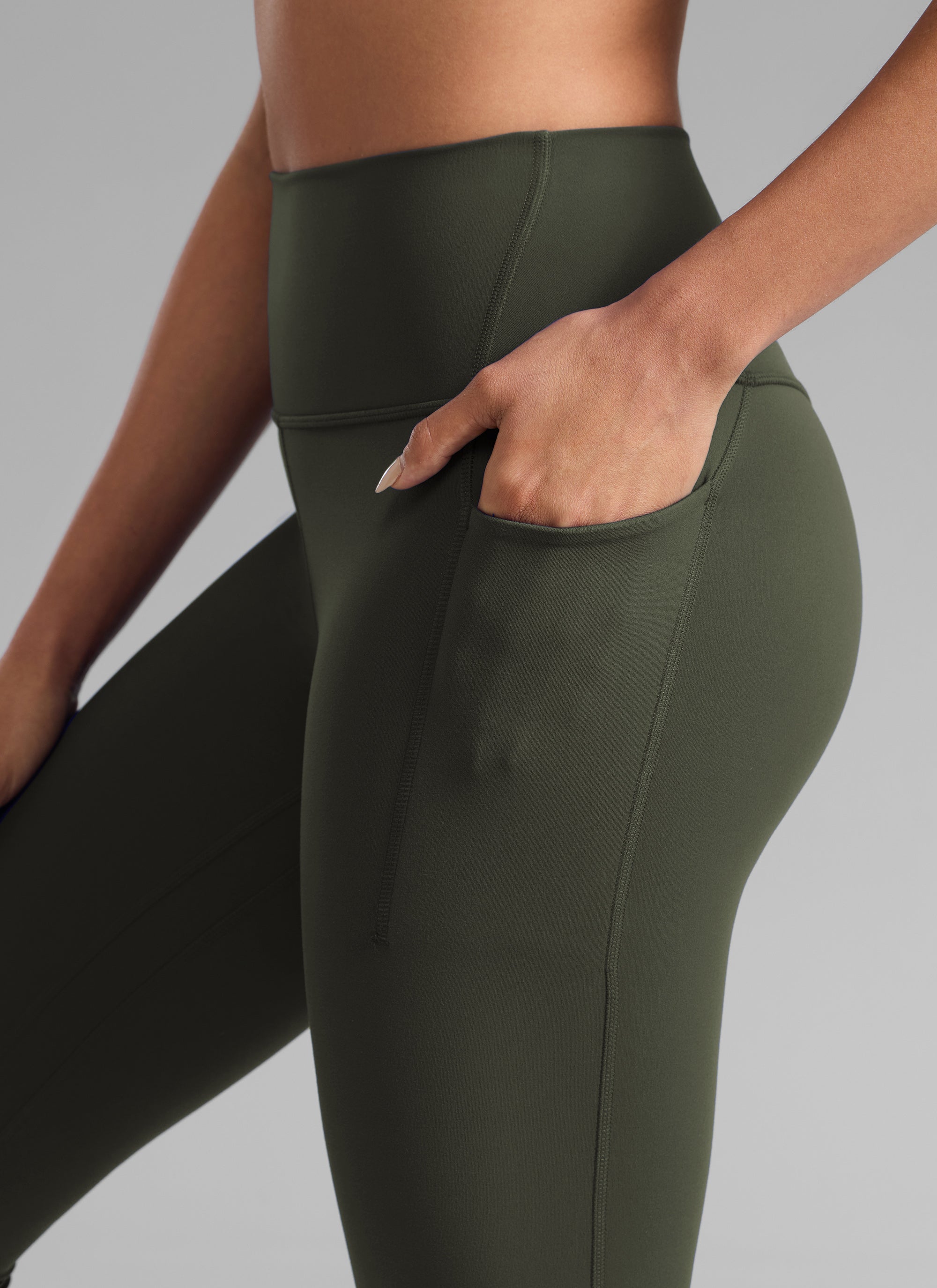 CRZ YOGA Leggings Mujer Butterlift Cintura Alta con Bolsillos 25