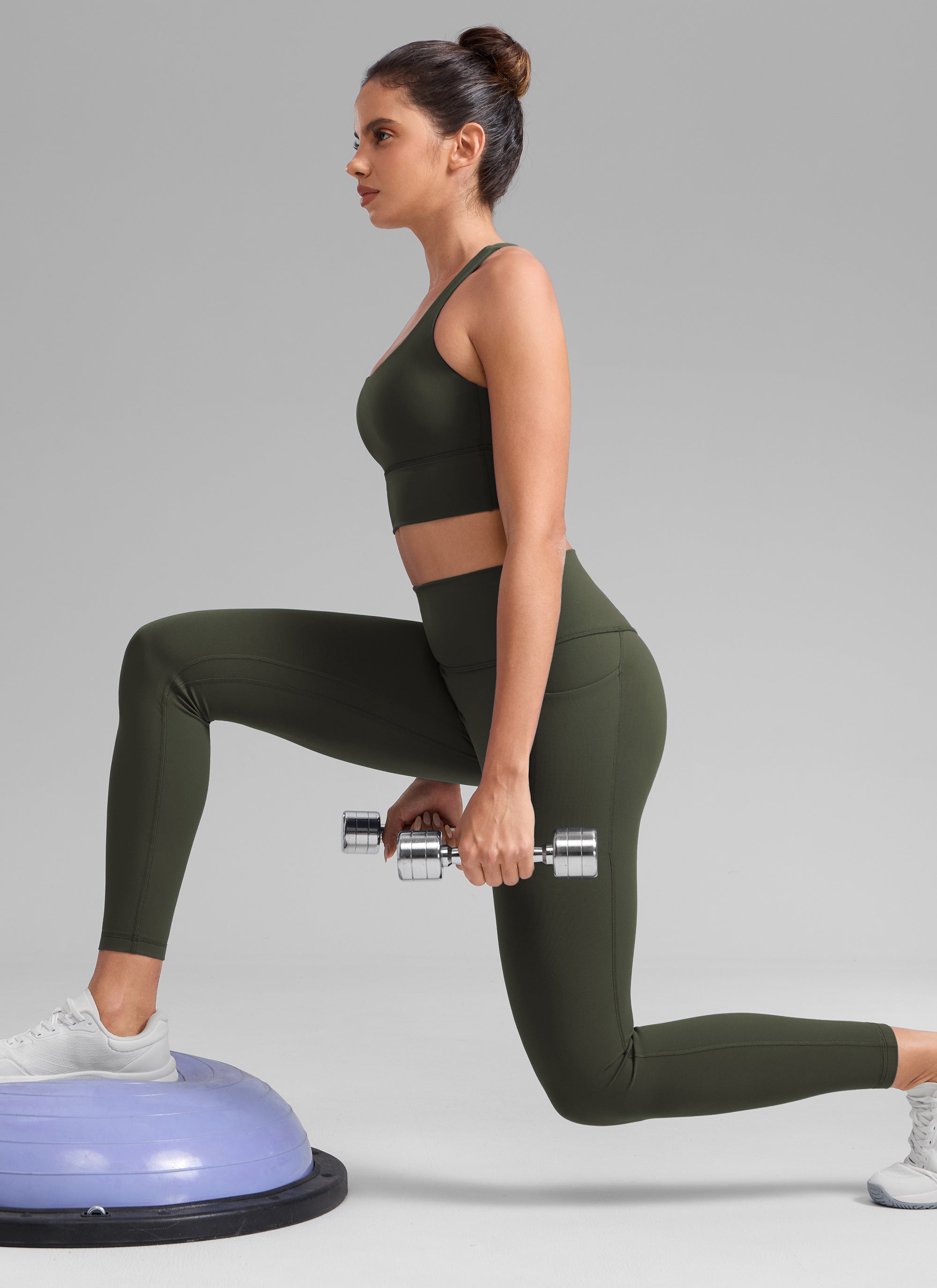 CRZ YOGA Leggings Mujer Butterlift Cintura Alta con Bolsillos 25