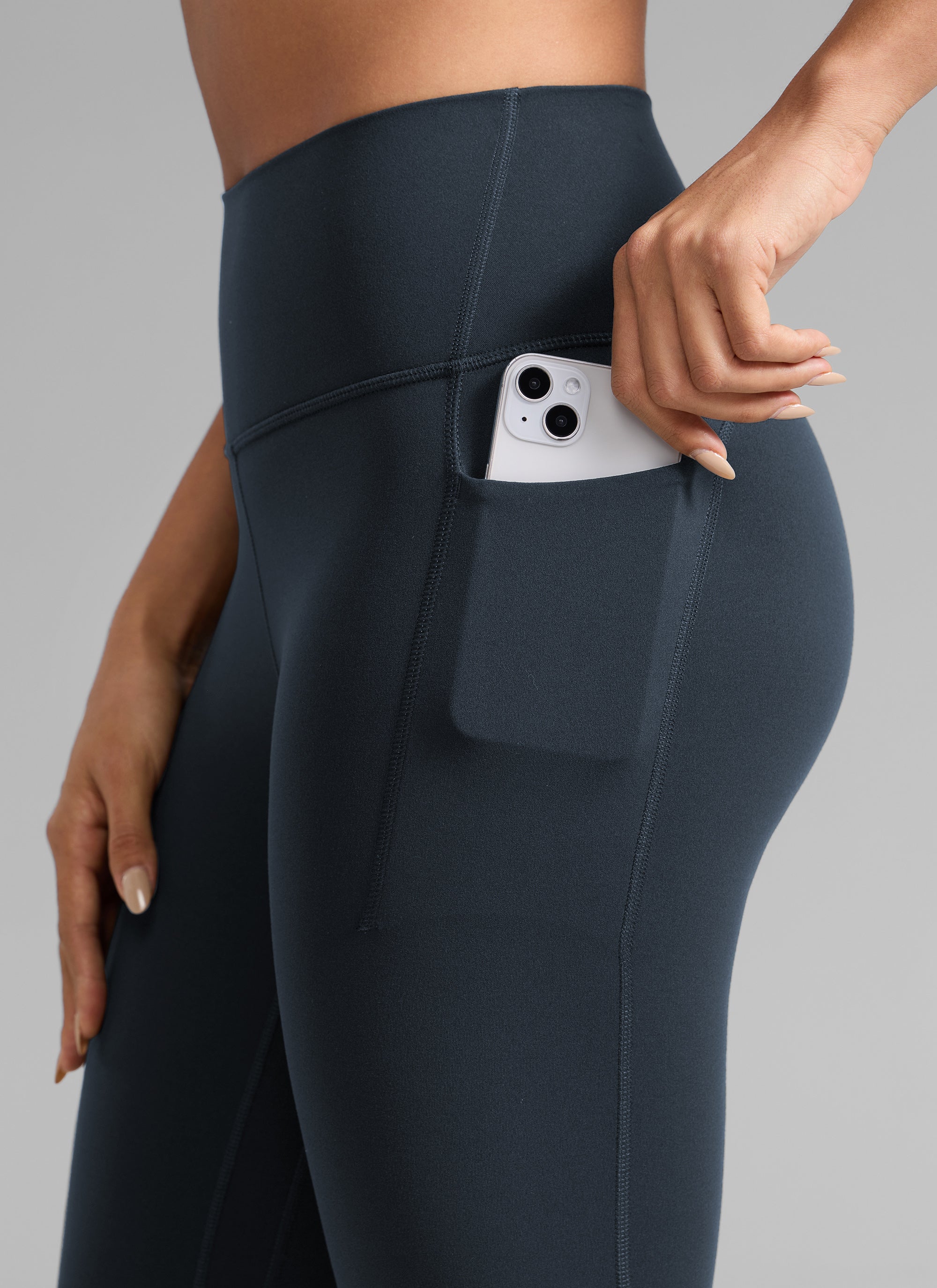 CRZ YOGA Leggings Mujer Butterlift Cintura Alta con Bolsillos 25