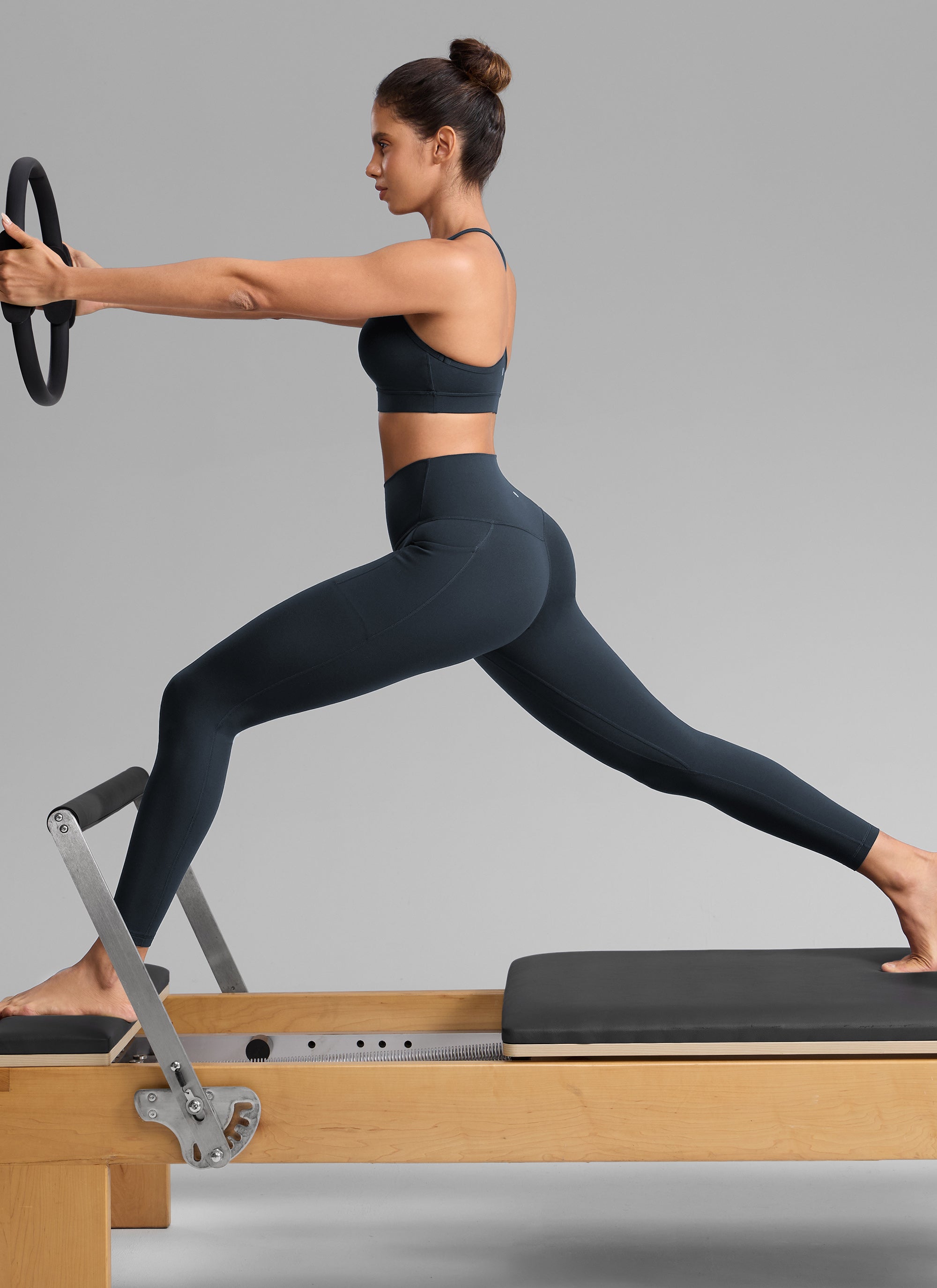 CRZ YOGA Leggings Mujer Butterlift Cintura Alta con Bolsillos 25