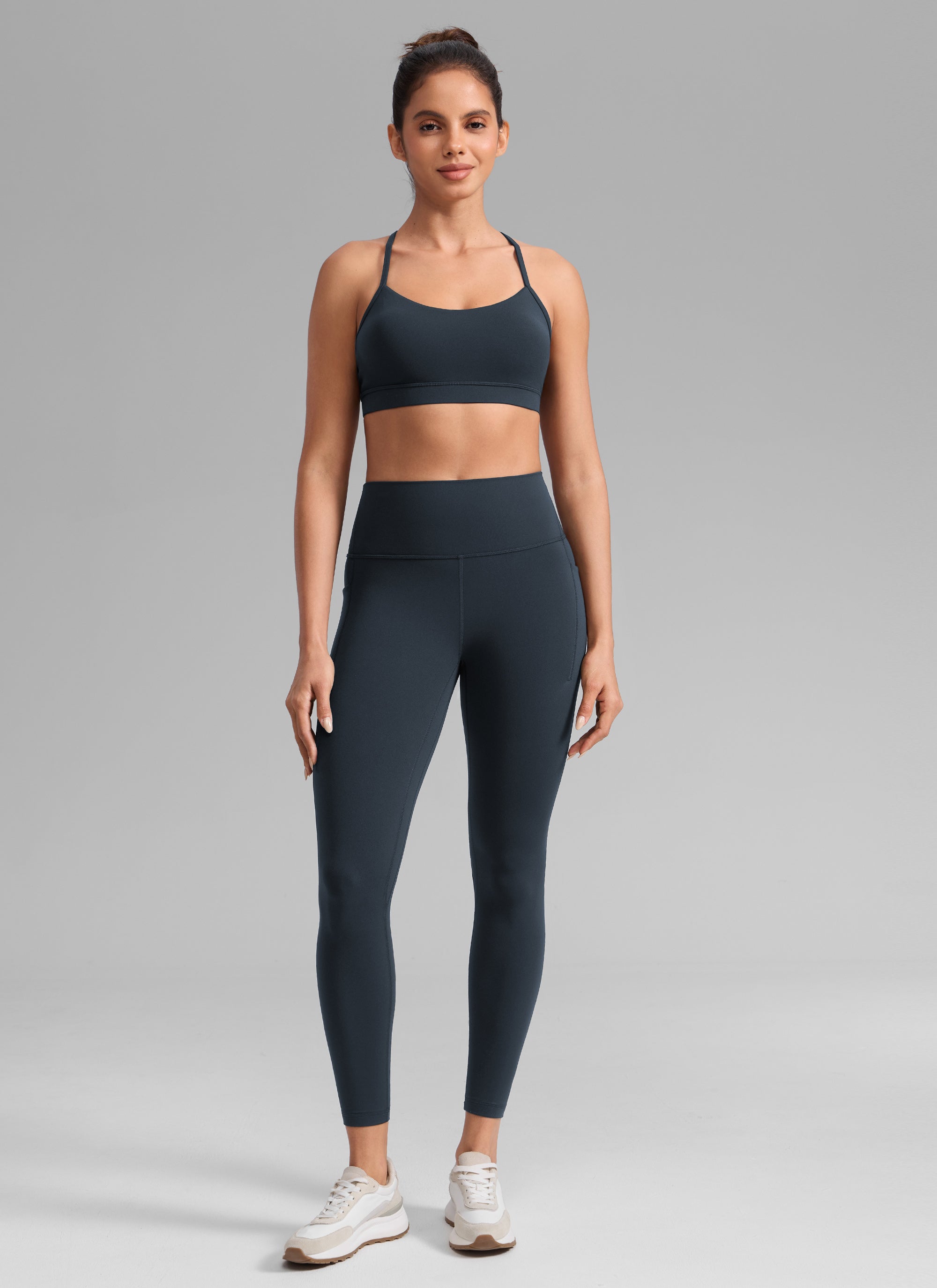 CRZ YOGA Leggings Mujer Butterlift Cintura Alta con Bolsillos 25