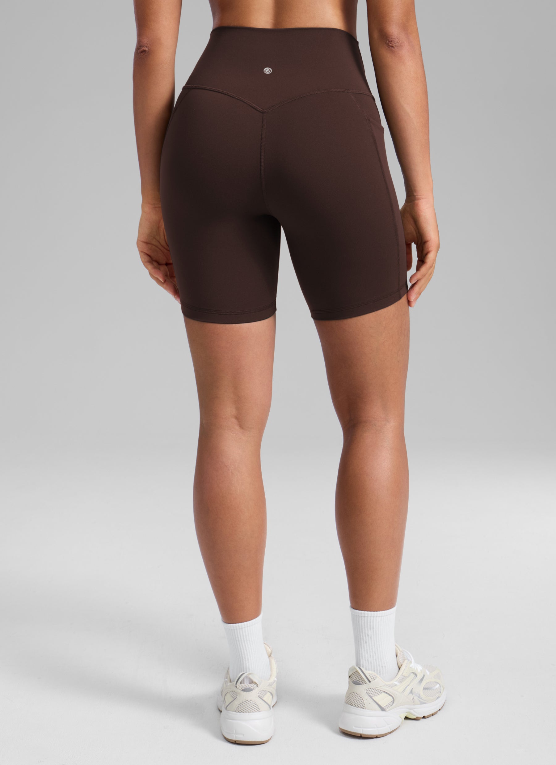 CRZ YOGA Mujer Butterlift Shorts Biker Tiro Alto Bolsillos 6