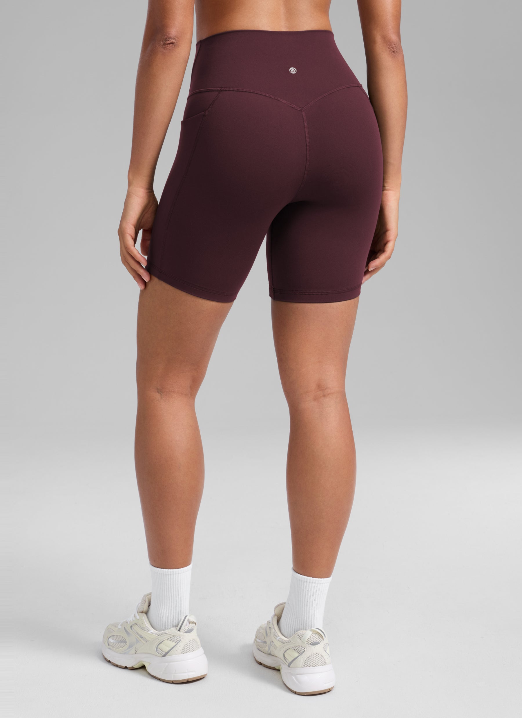 CRZ YOGA Mujer Butterlift Shorts Biker Tiro Alto Bolsillos 6