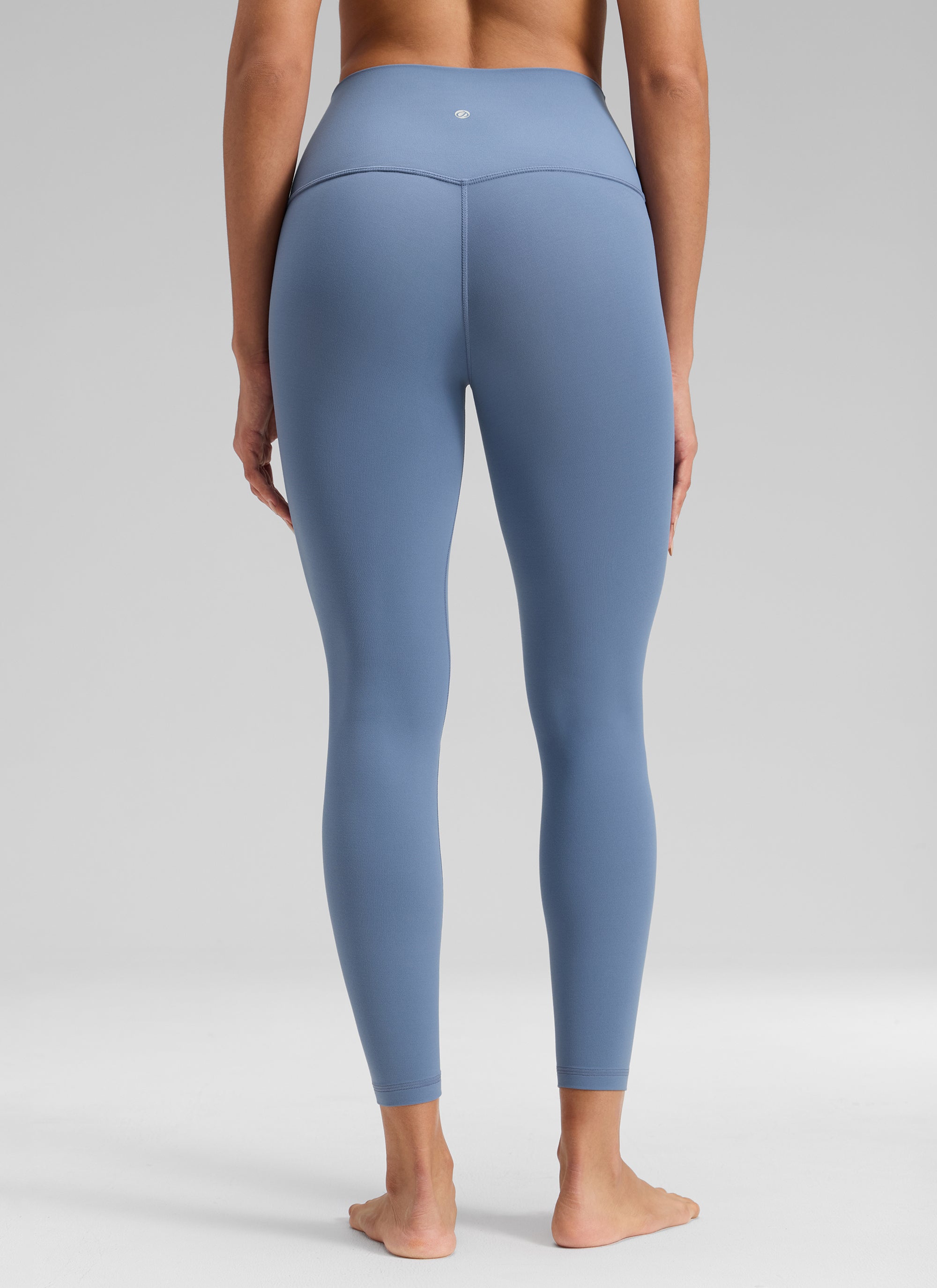 CRZ YOGA Leggings Mujer Yoga Butterluxe Talle Alto sin Costura Frontal Denim lavado