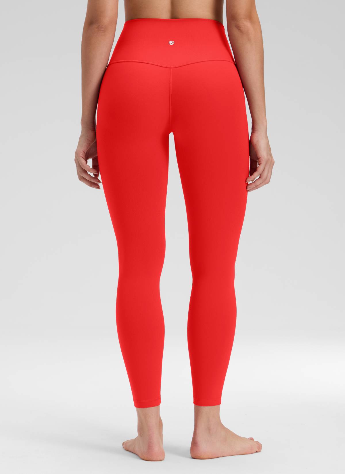 CRZ YOGA Leggings Mujer Yoga Butterluxe Talle Alto sin Costura Frontal Rojo Profundo