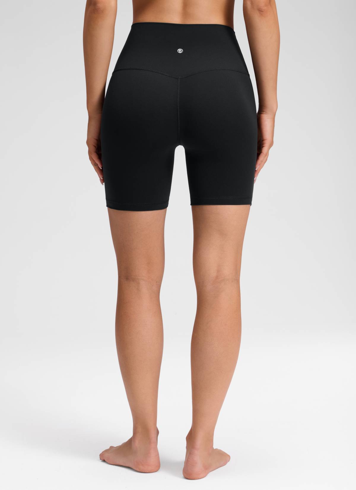 CRZ YOGA Corto Butterluxe sin costura frontal para mujer, 6