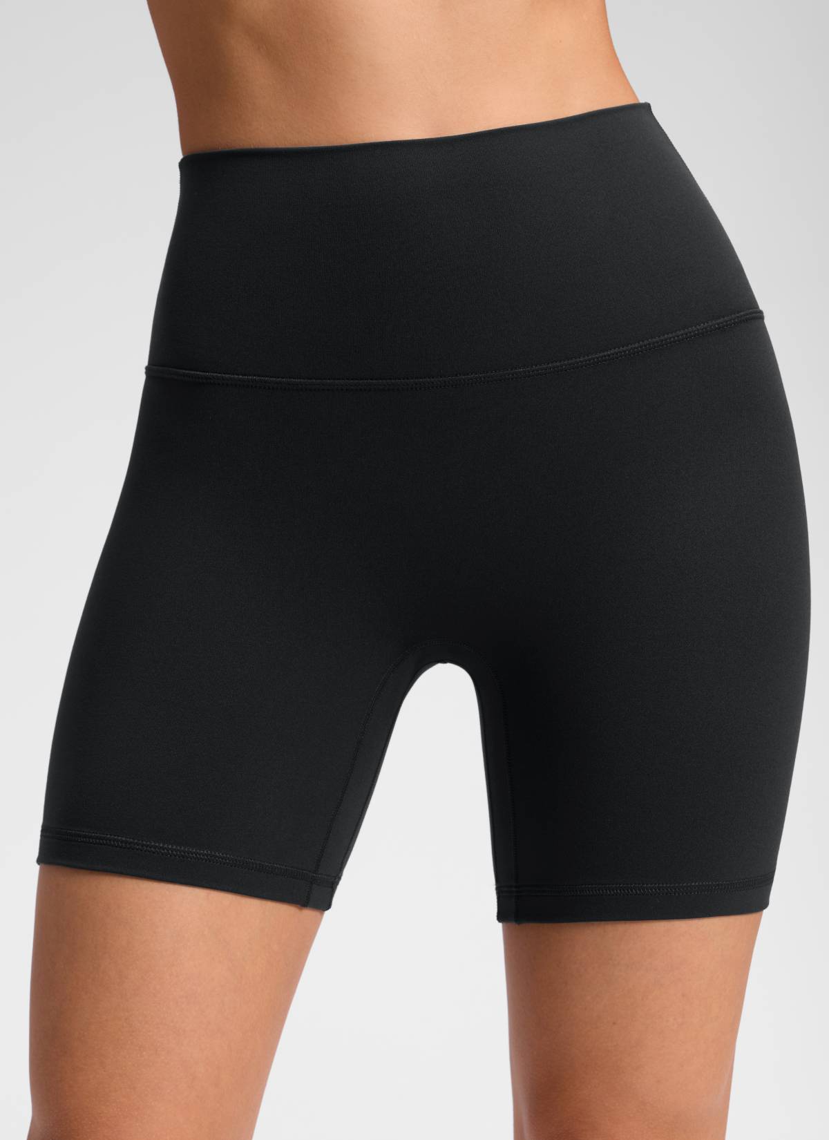 CRZ YOGA Corto Butterluxe sin costura frontal para mujer, 6