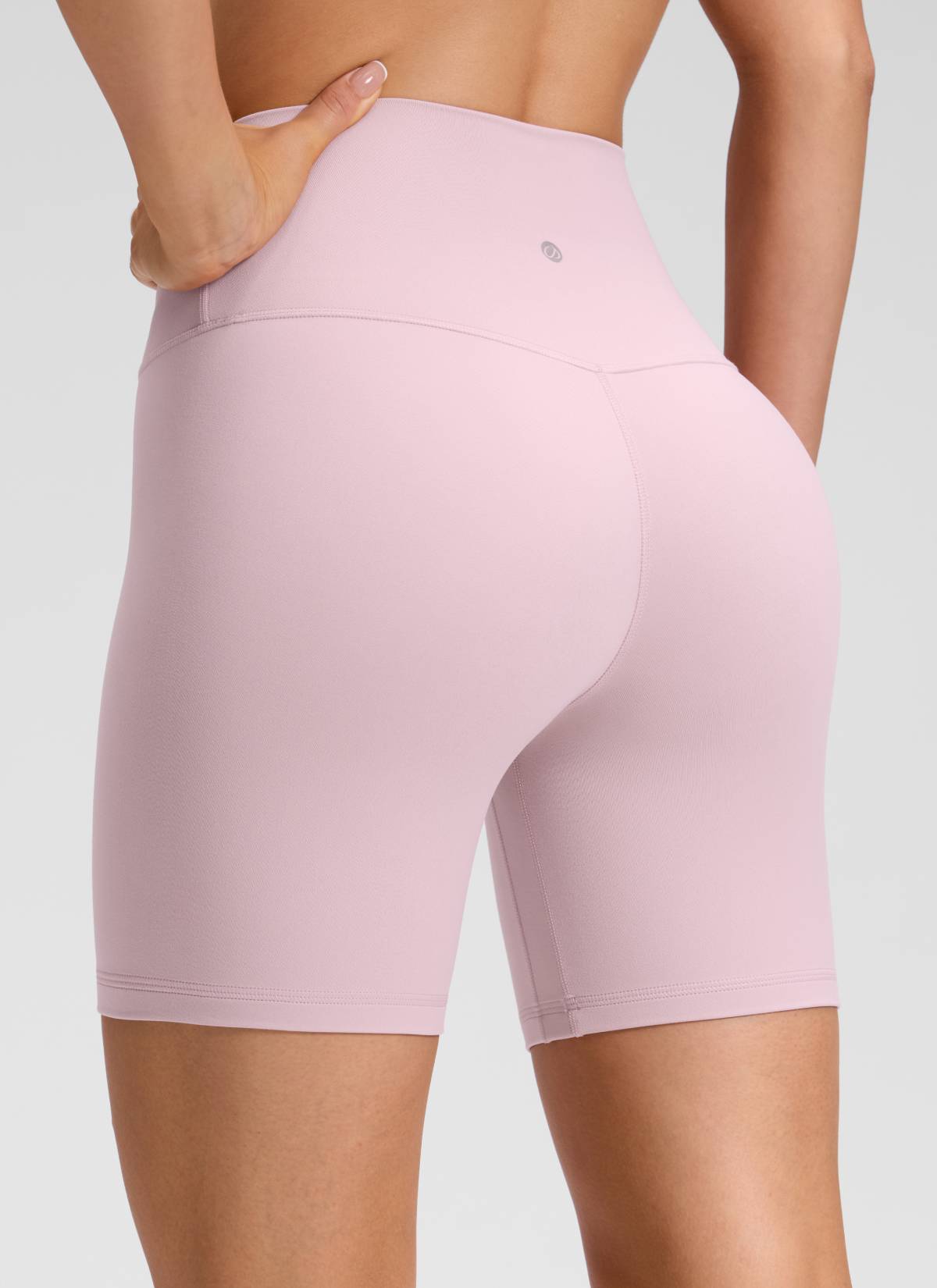 CRZ YOGA Corto Butterluxe sin costura frontal para mujer, 6