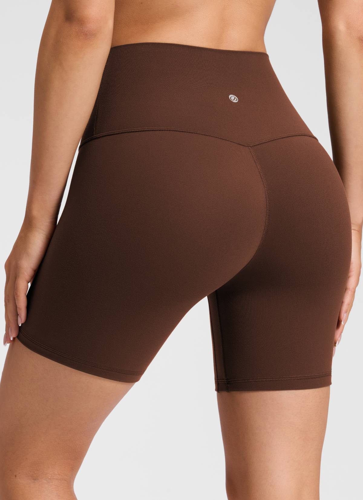 CRZ YOGA Corto Butterluxe sin costura frontal para mujer, 6