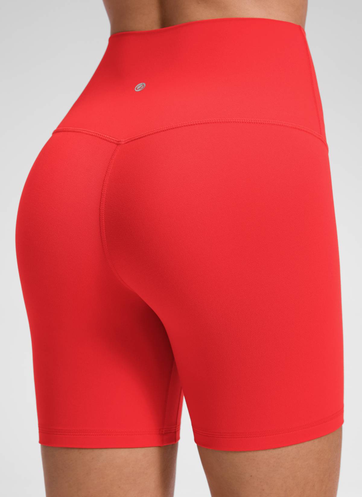 CRZ YOGA Corto Butterluxe sin costura frontal para mujer, 6