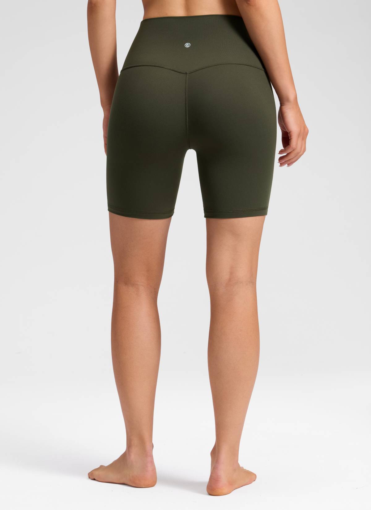 CRZ YOGA Corto Butterluxe sin costura frontal para mujer, 6