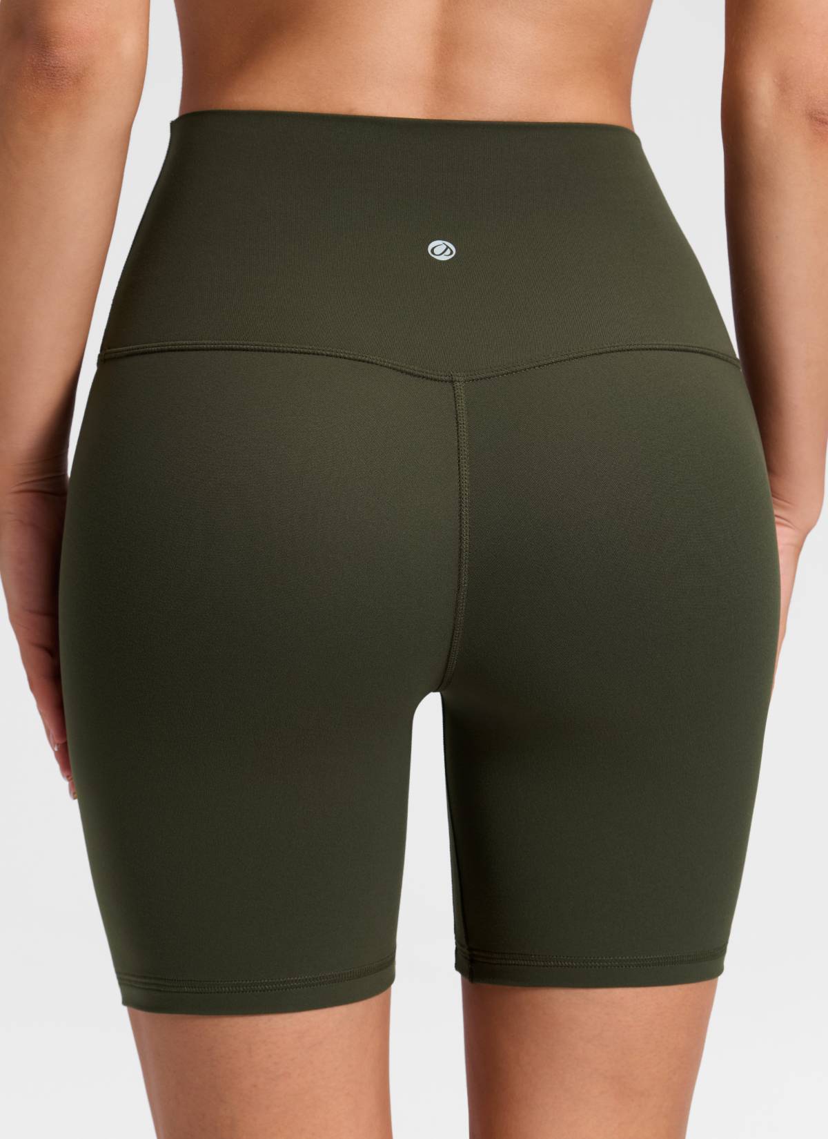 CRZ YOGA Corto Butterluxe sin costura frontal para mujer, 6