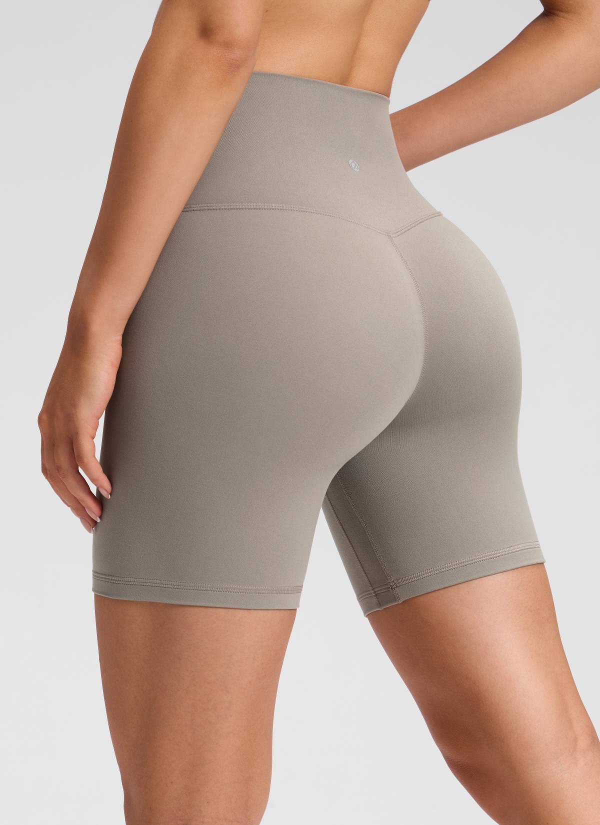 CRZ YOGA Corto Butterluxe sin costura frontal para mujer, 6