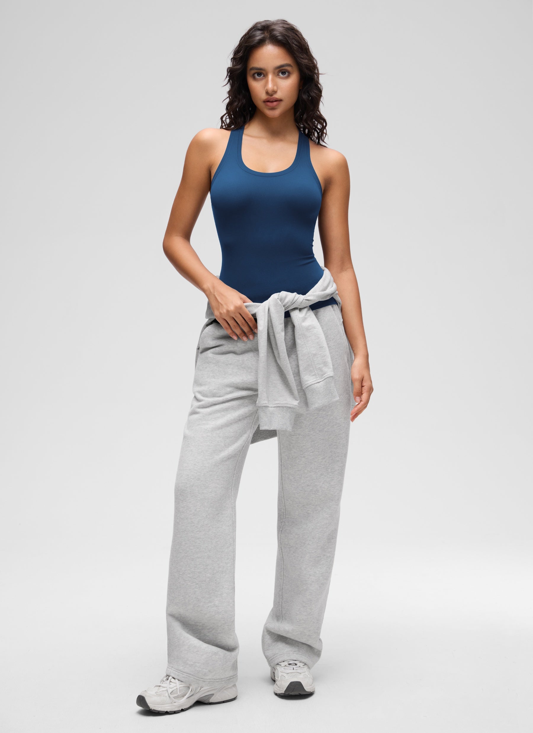 CRZ YOGA Butterluxe Camiseta sin Mangas con Espalda Cruzada para Mujer MARFIL FRANCÉS
