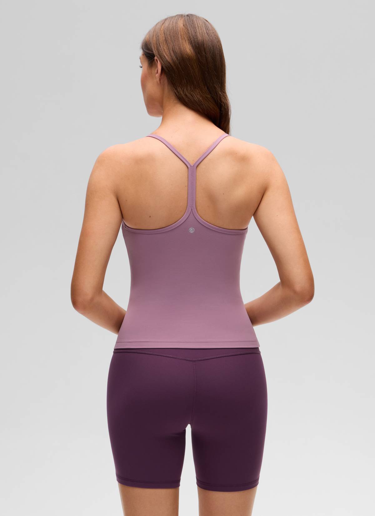 CRZ YOGA Sujetador incorporado con espalda en Y Butterluxe para mujer Lavanda claro