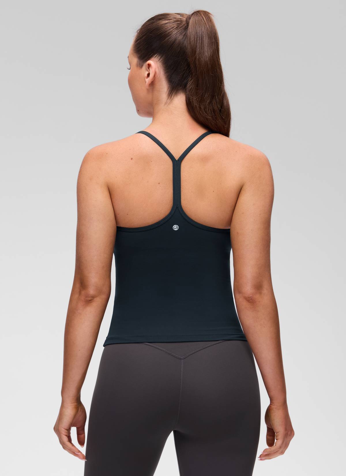 CRZ YOGA Sujetador incorporado con espalda en Y Butterluxe para mujer True Navy