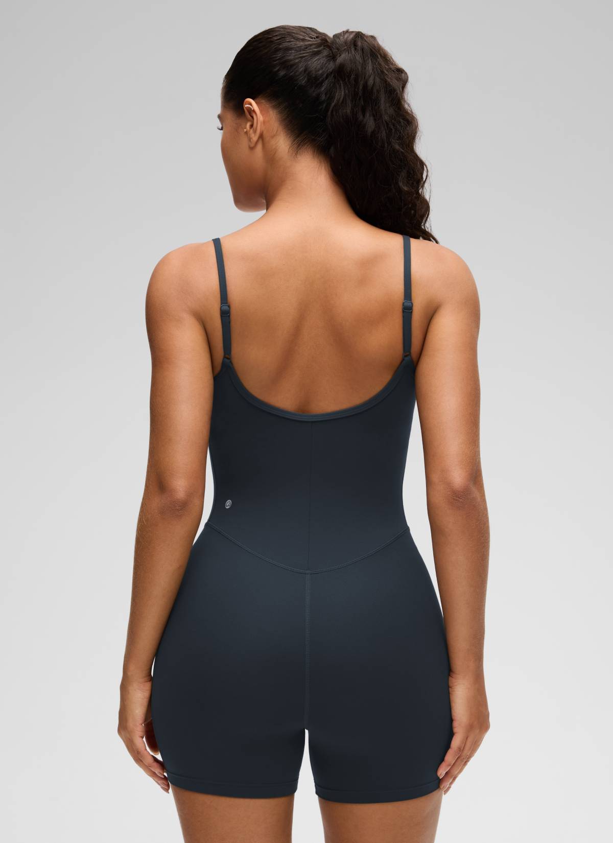 CRZ YOGA Butterluxe Enterizo de 4 Pulgadas - Mono Corto True Navy