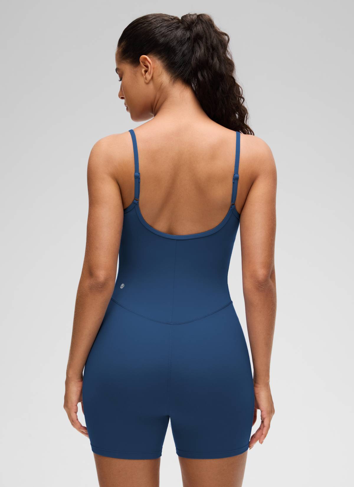 CRZ YOGA Butterluxe Enterizo de 4 Pulgadas - Mono Corto MARFIL FRANCÉS