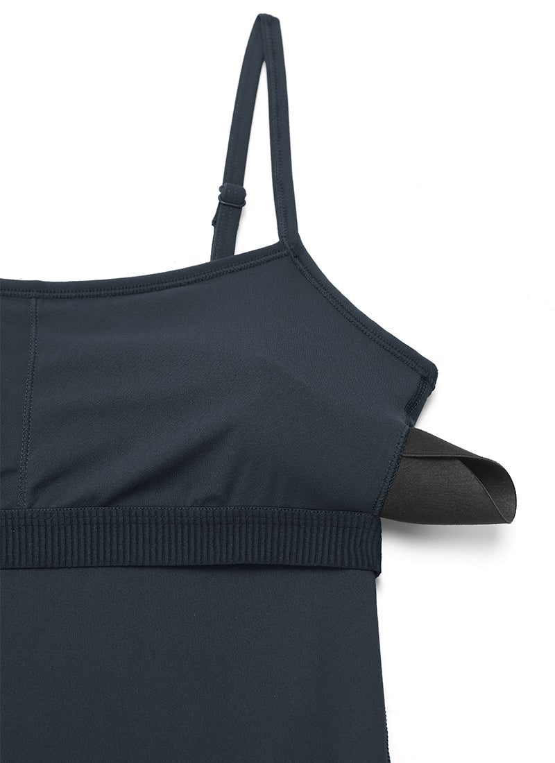 CRZ YOGA Butterluxe Enterizo con Sujetador Incorporado para Mujer True Navy