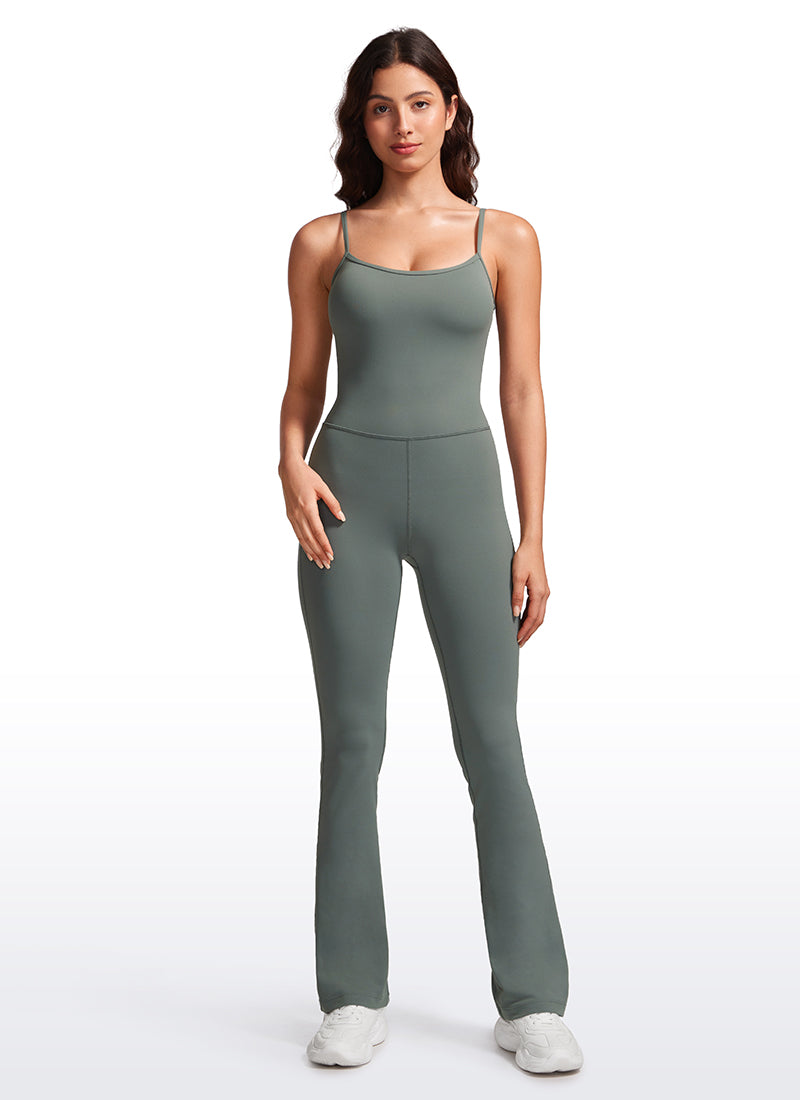 CRZ YOGA Butterluxe Enterizo con Sujetador Incorporado para Mujer Salvia gris