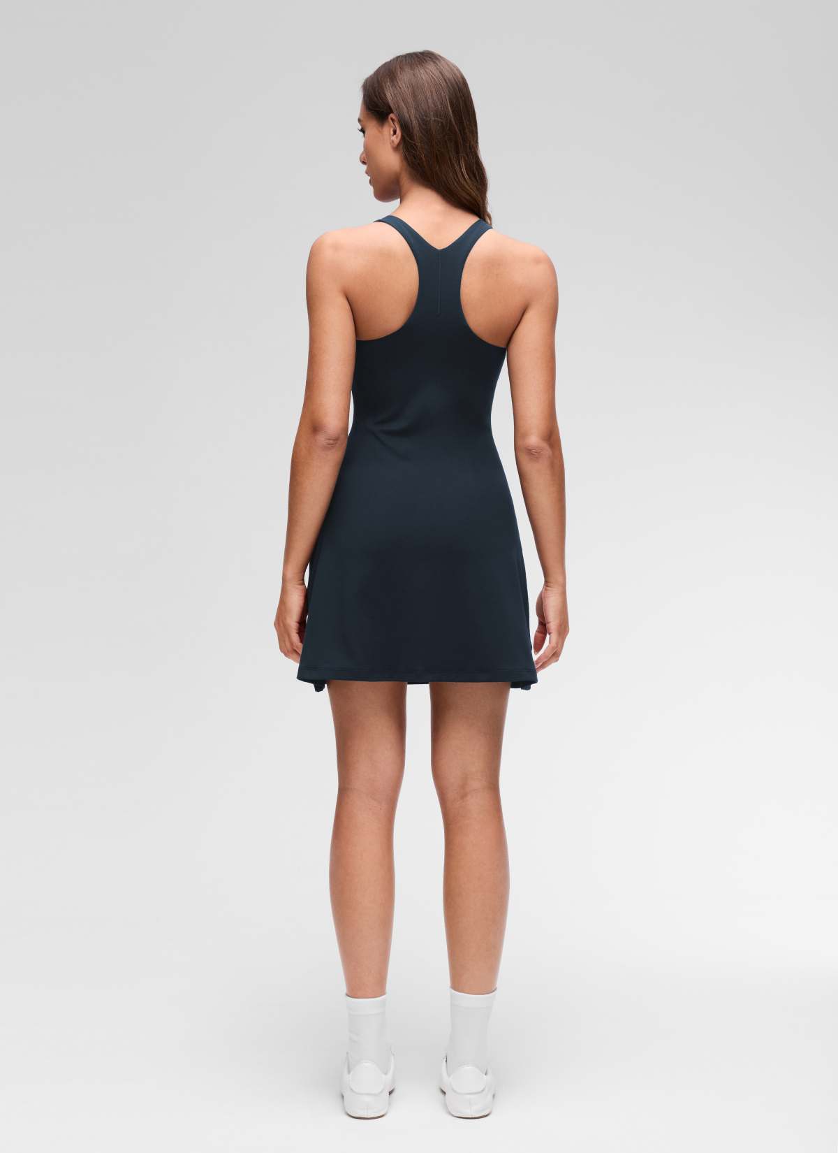 CRZ YOGA Cuello Alto y Espalda Racerback para Mujer Butterluxe True Navy