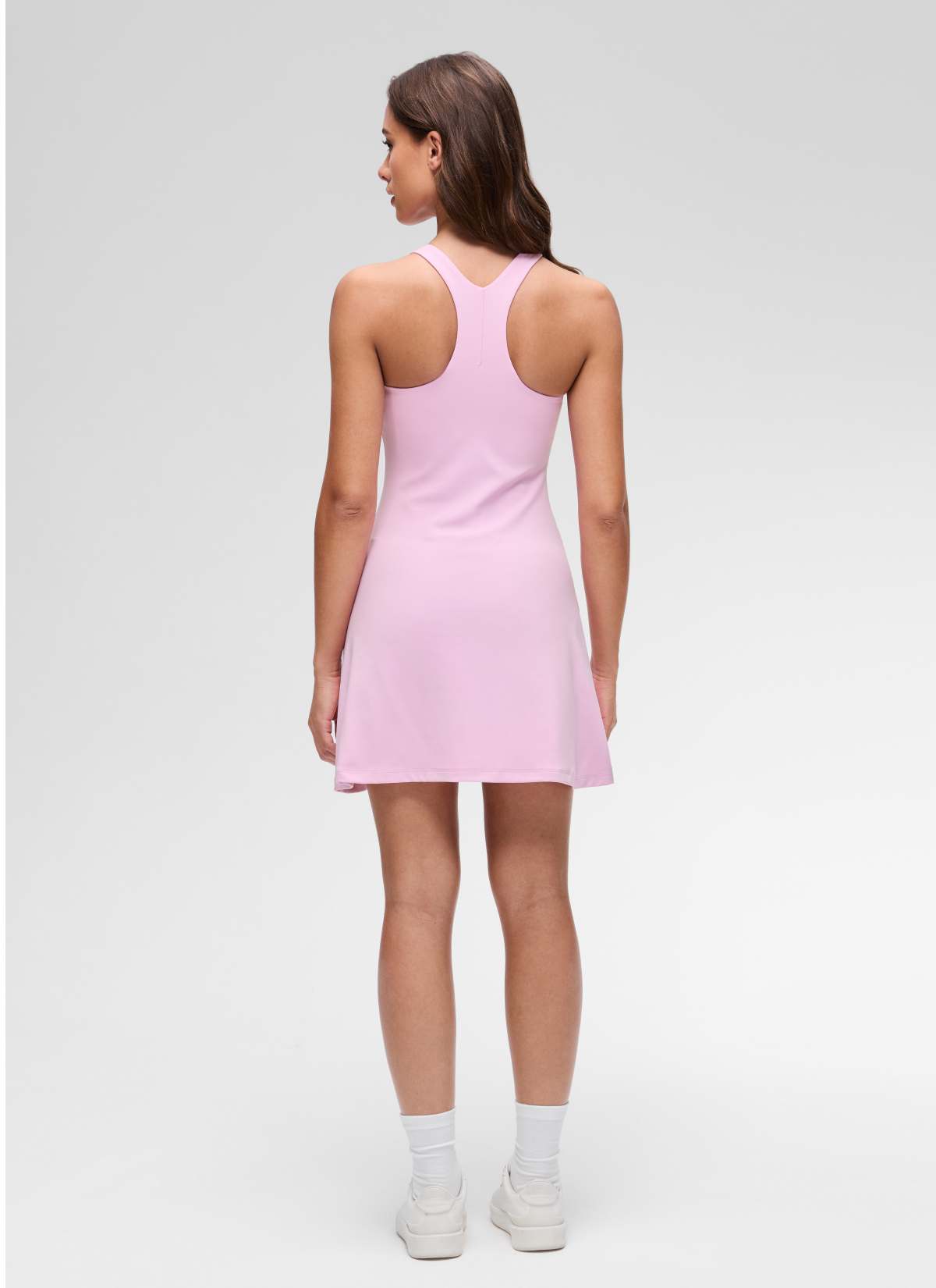 CRZ YOGA Cuello Alto y Espalda Racerback para Mujer Butterluxe Vita Rosa