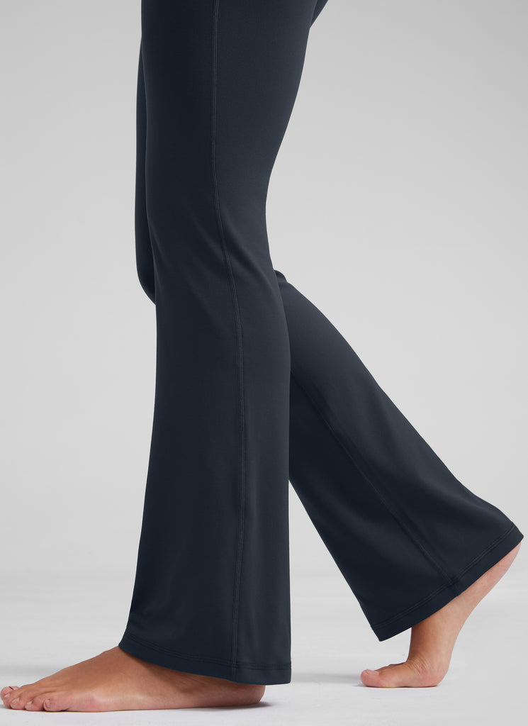 CRZ YOGA Butterluxe Leggings de Cintura Alta y Pierna Acampanada para Mujer Negro