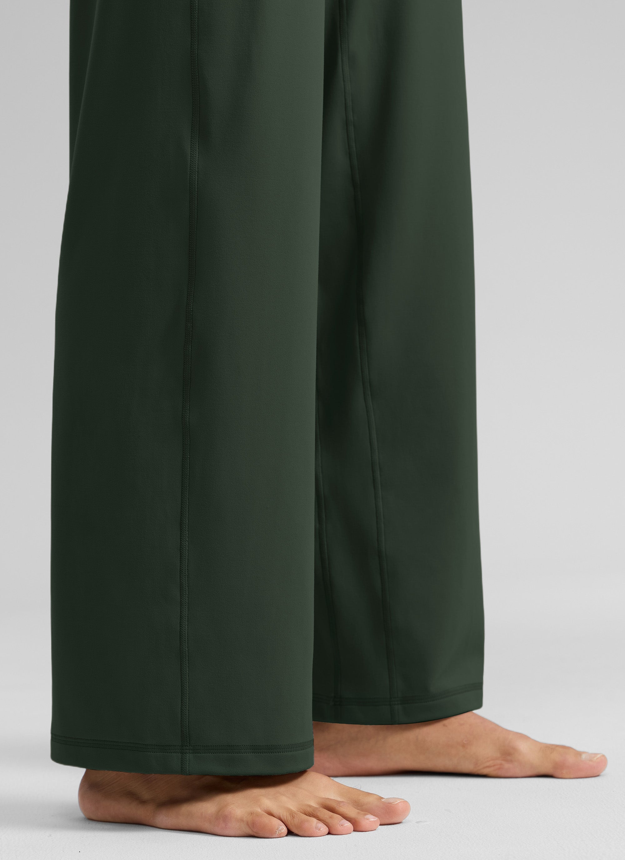 CRZ YOGA Pantalones Butterlift Cintura Alta Pierna Ancha 31 pulg. Leyenda Verde