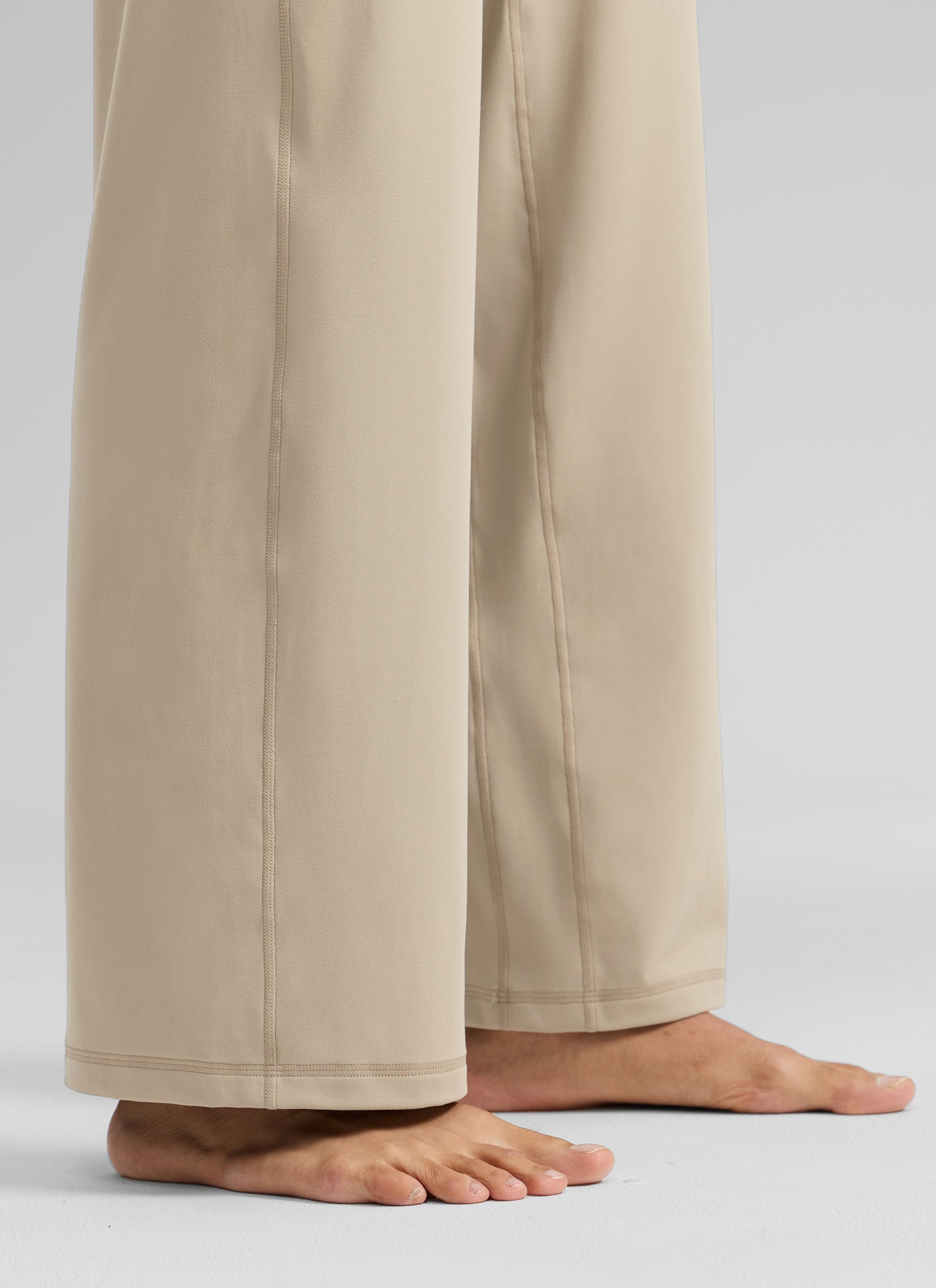 CRZ YOGA Pantalones Butterlift Cintura Alta Pierna Ancha 31 pulg. Roble