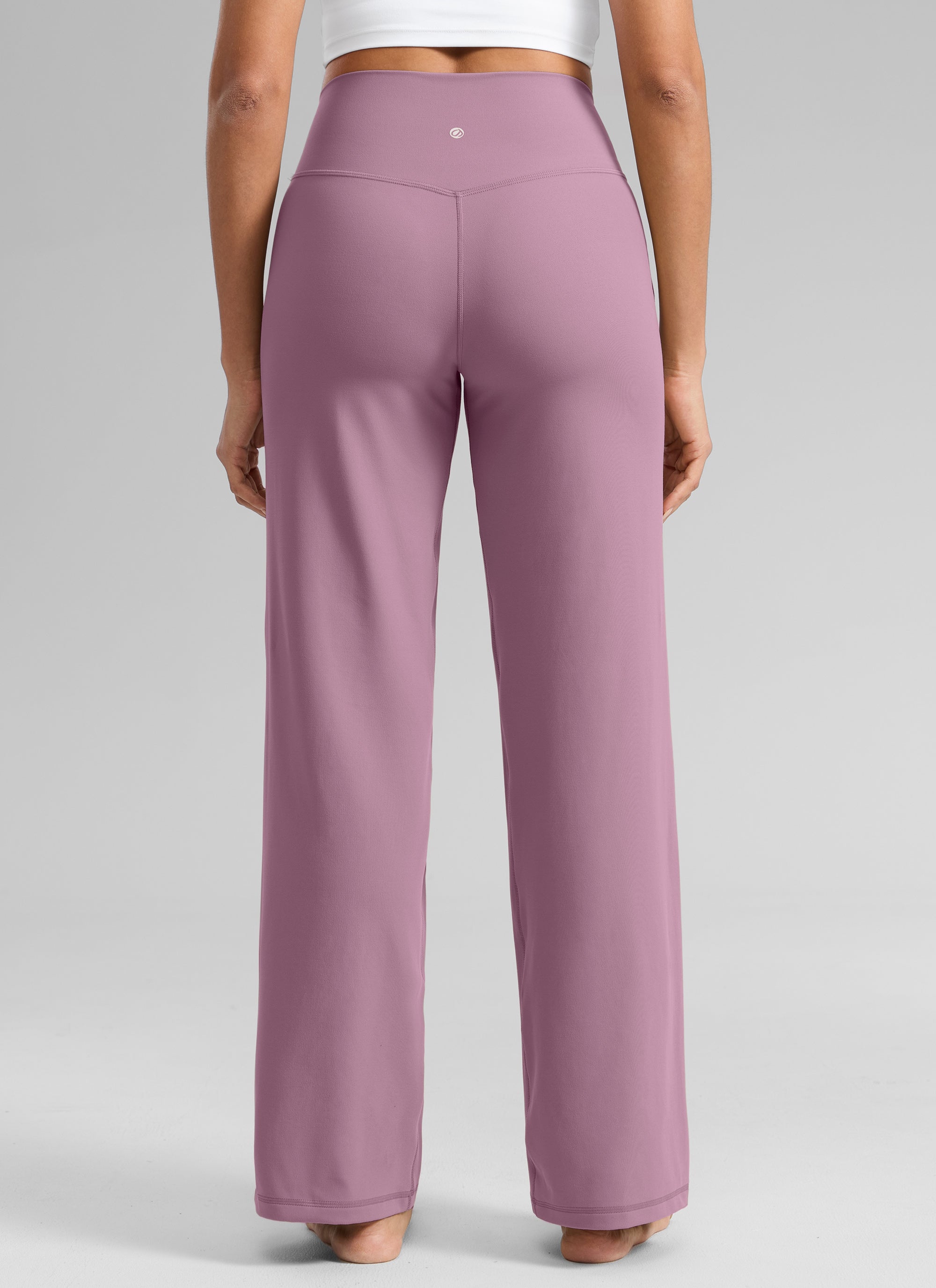 CRZ YOGA Pantalones Butterlift Cintura Alta Pierna Ancha 31 pulg. Lavanda claro