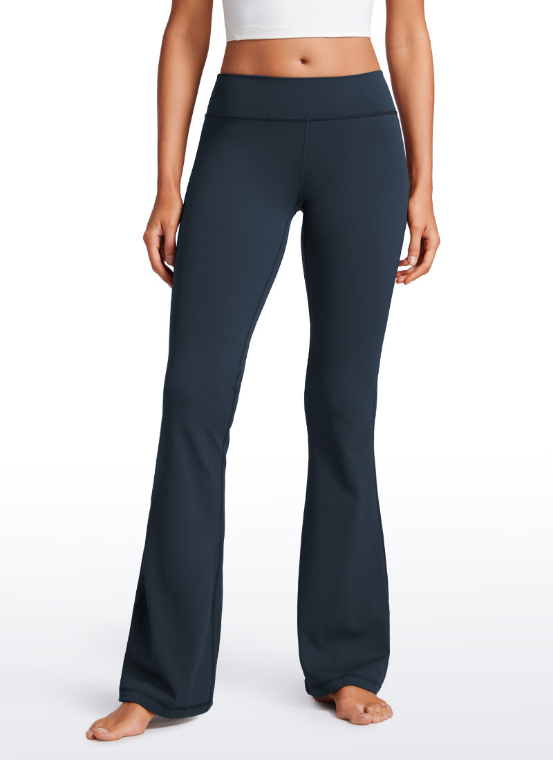 CRZ YOGA Butterluxe Leggings Acompañados de Cintura Baja para Mujer Azul twilight